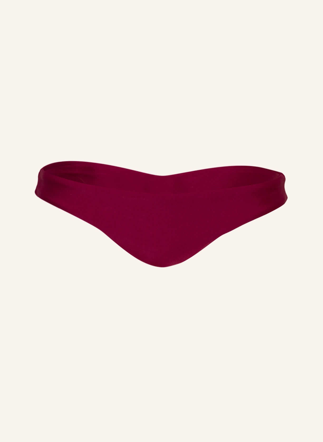 PILYQ Basic bikini bottoms ZEN, Color: DARK RED (Image 1)