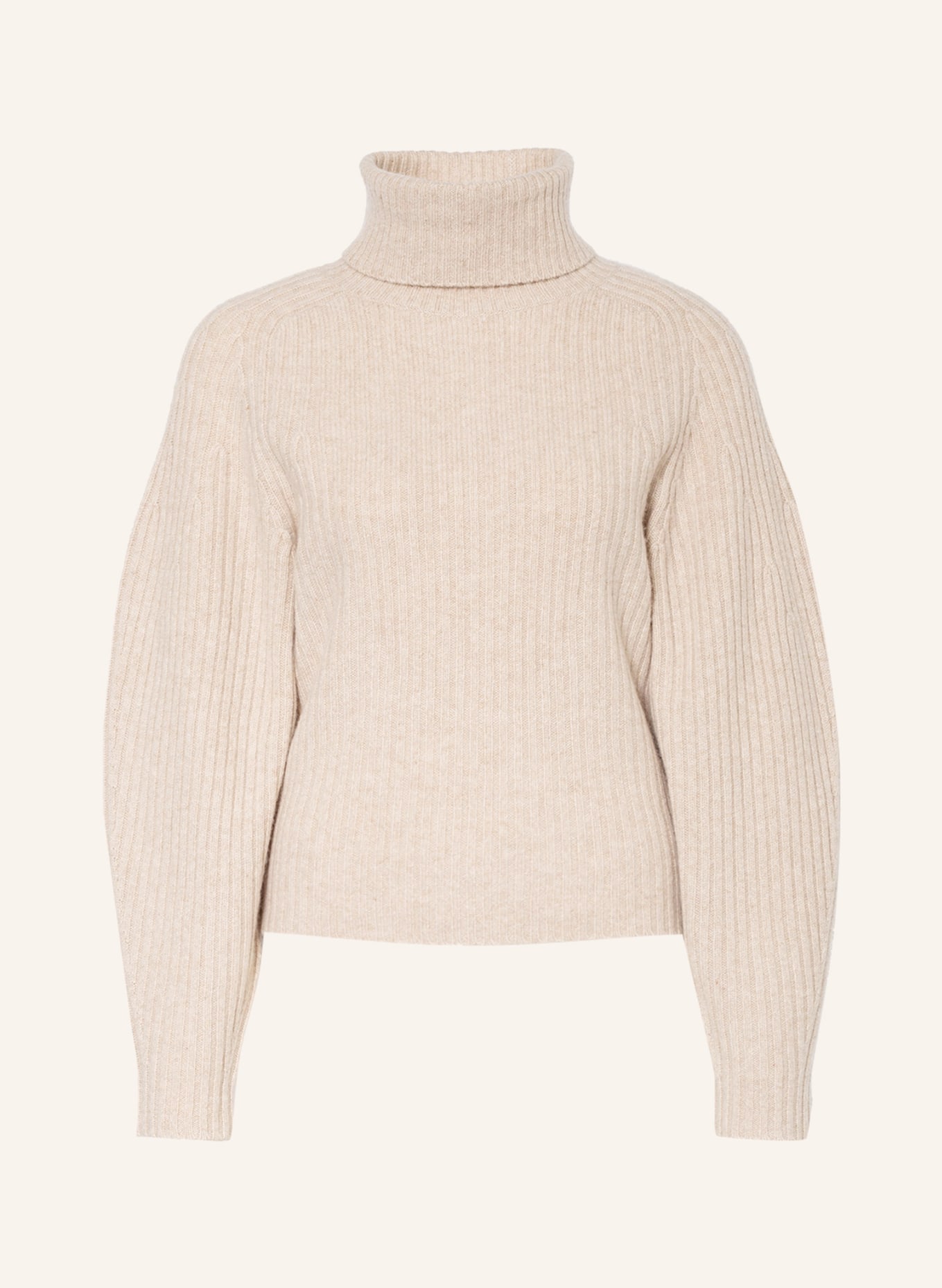 VINCE Turtleneck sweater in cashmere , Color: BEIGE (Image 1)