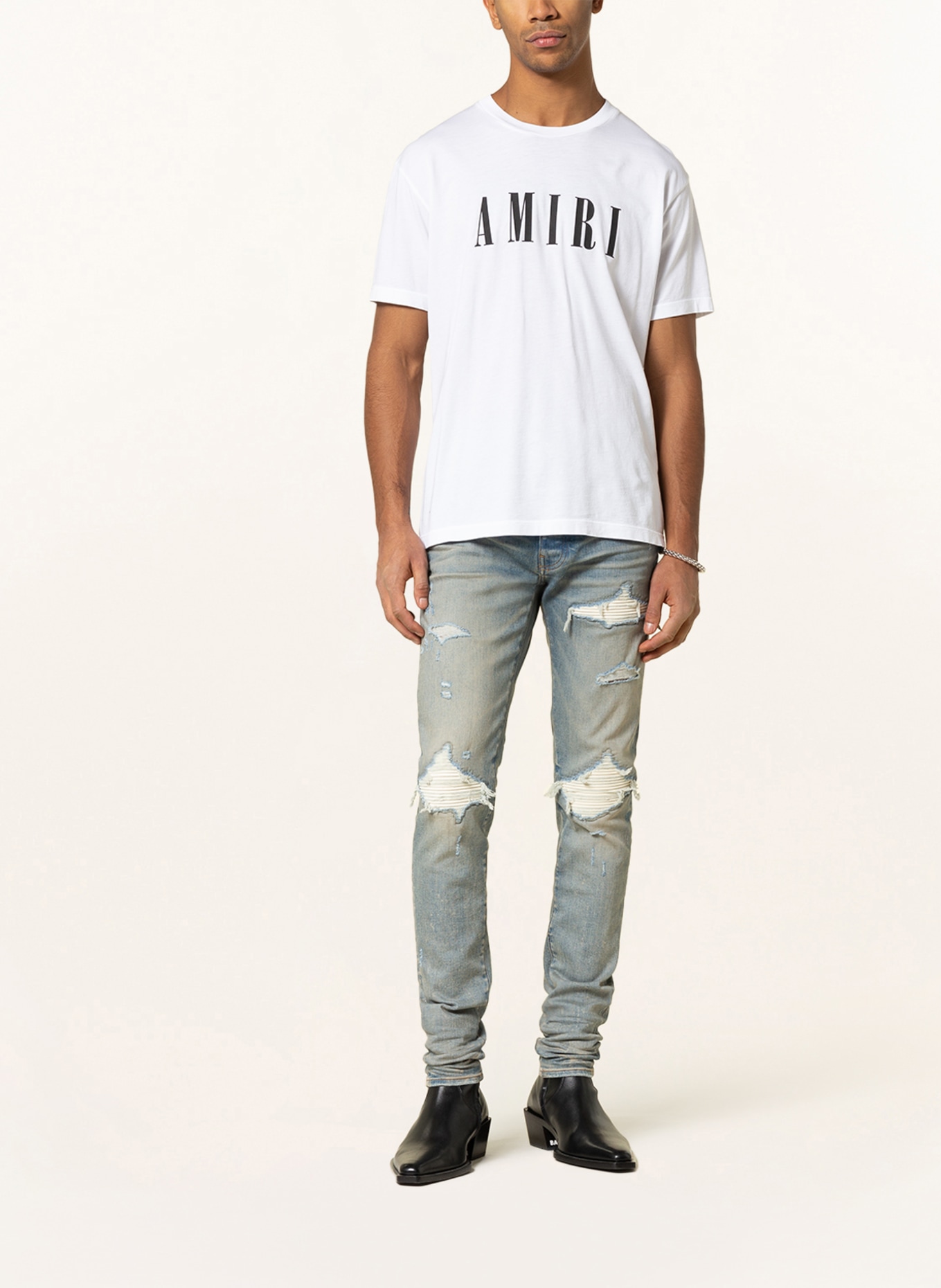 AMIRI T-shirt, Kolor: 100 WHITE (Obrazek 2)