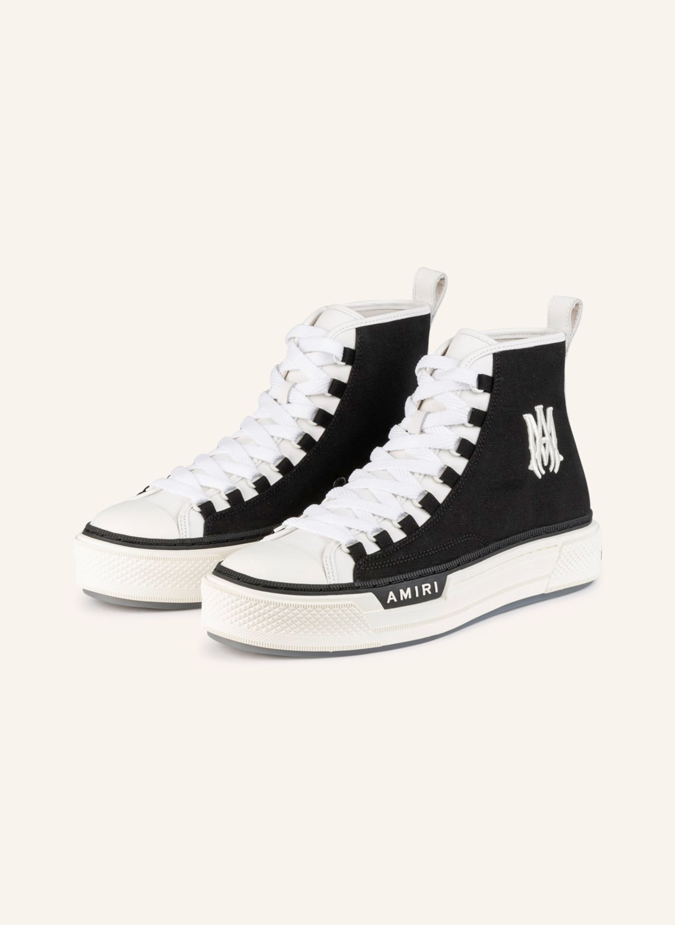 AMIRI High-top sneakers, Color: BLACK/ WHITE (Image 1)