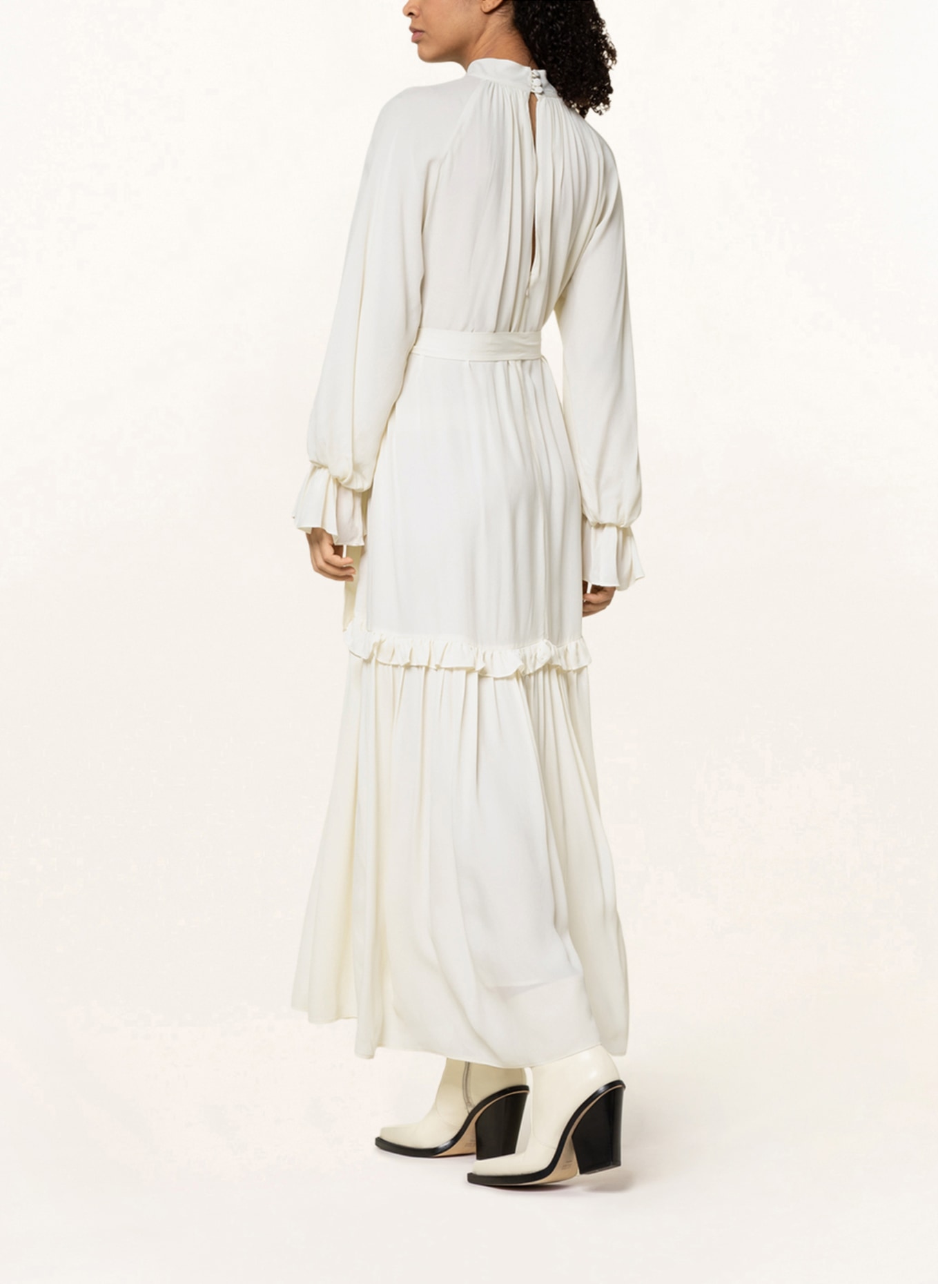 IVY OAK Kleid MAGDALENA mit Rüschenbesatz, Farbe: ECRU (Bild 3)