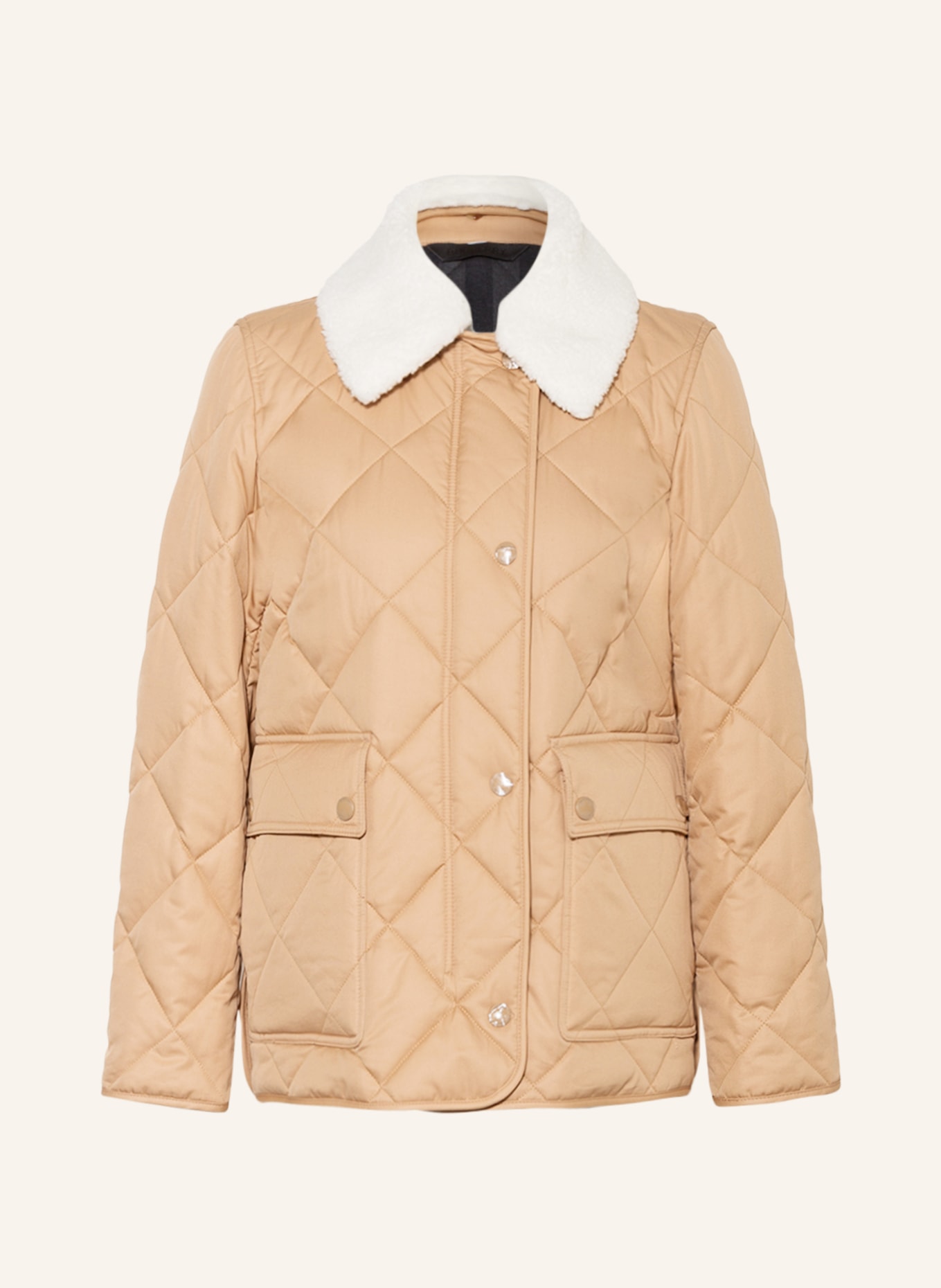 BURBERRY Quilted jacket KEMPTOWN, Color: CAMEL (Image 1)