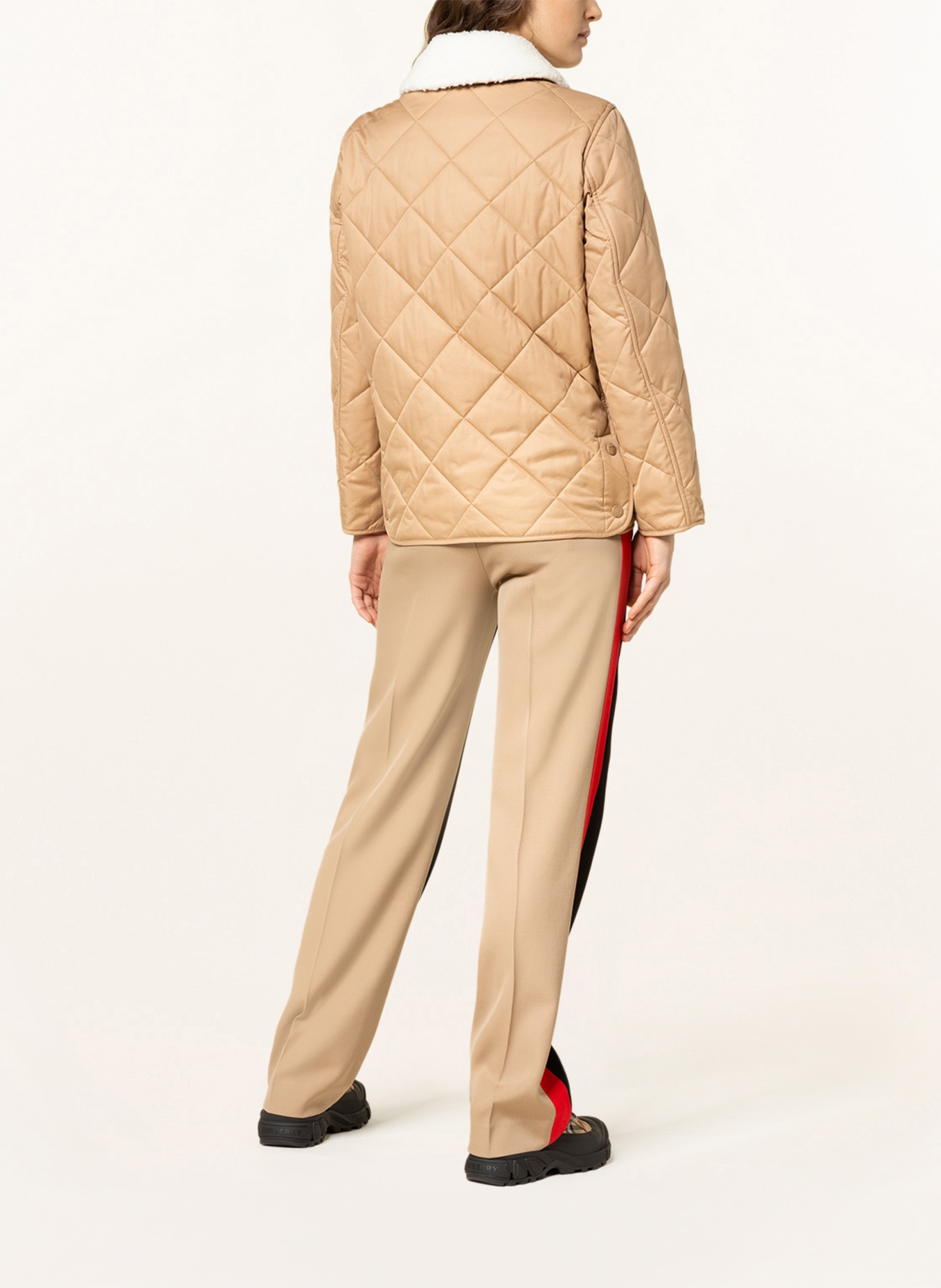 BURBERRY Quilted jacket KEMPTOWN, Color: CAMEL (Image 3)
