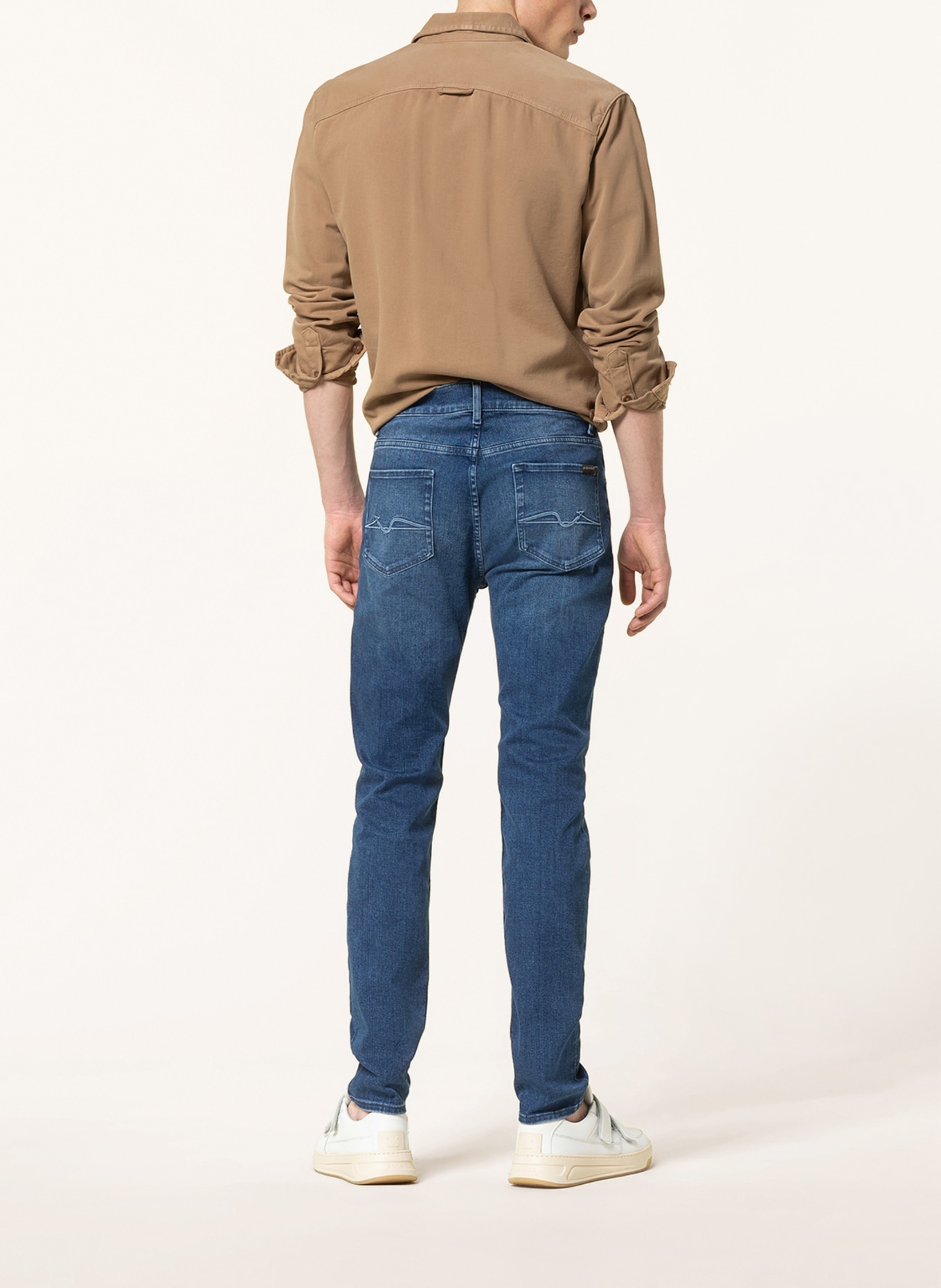 7 for all mankind Jeans SLIMMY TAPERED Modern Slim Fit, Farbe: BLAU (Bild 3)