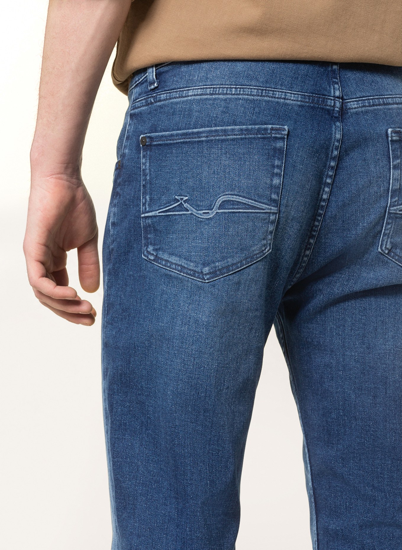 7 for all mankind Jeans SLIMMY TAPERED Modern Slim Fit, Farbe: BLAU (Bild 5)
