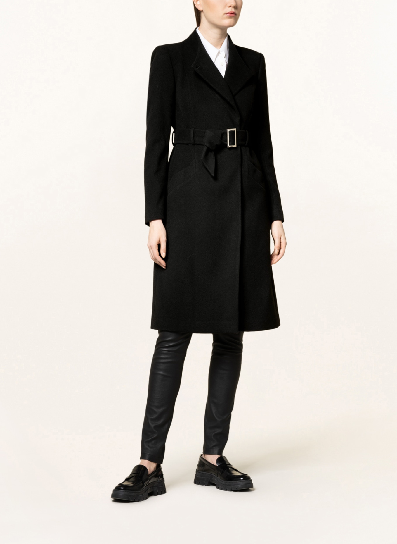 Phase Eight Coat SUSIE , Color: BLACK (Image 2)