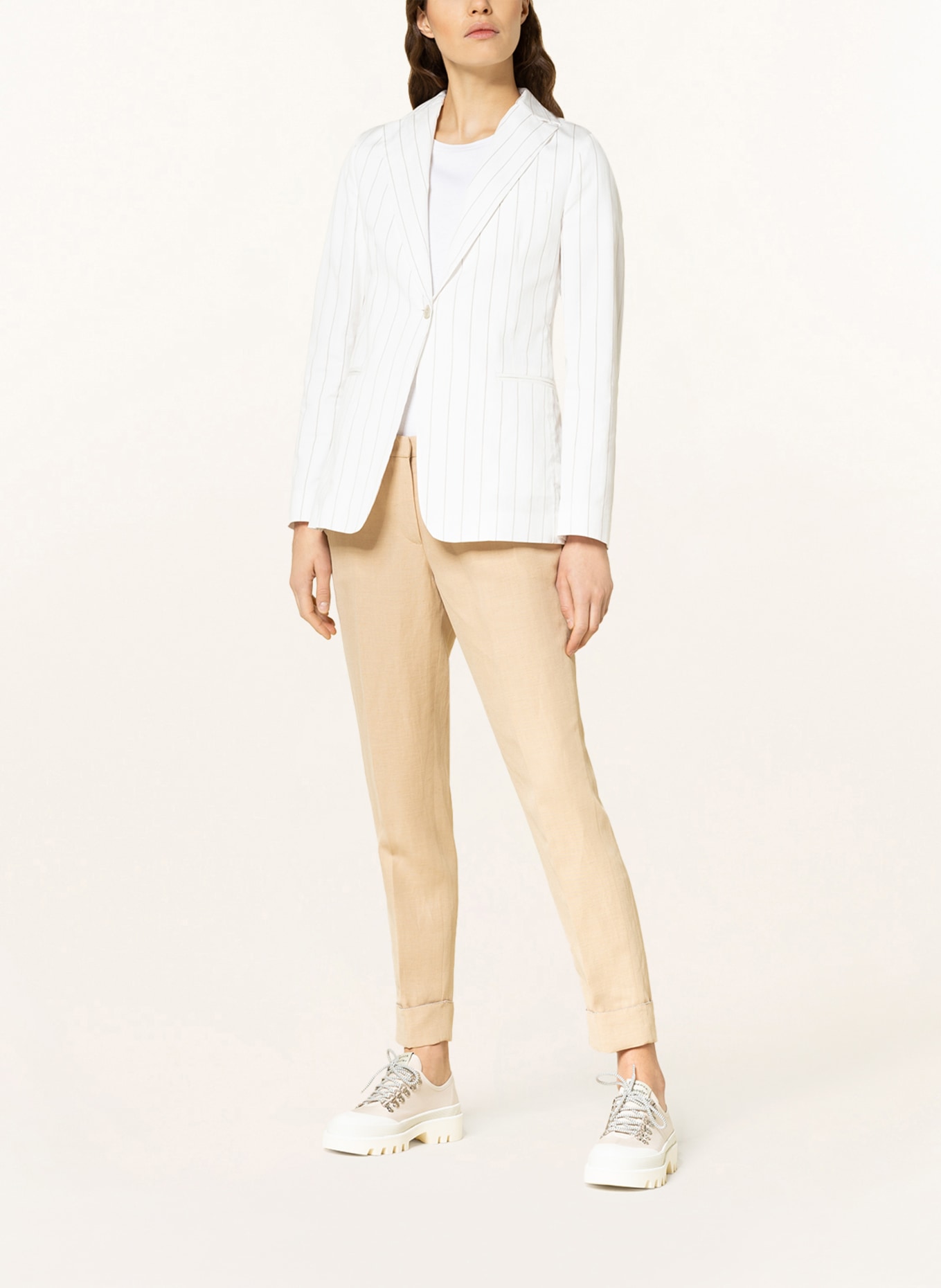 FABIANA FILIPPI Blazer, Color: WHITE (Image 2)