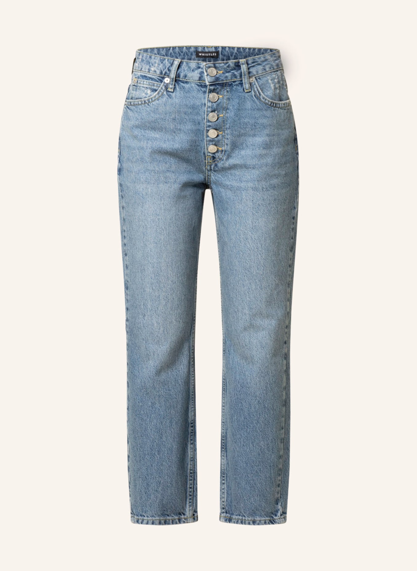 WHISTLES 7/8 jeans HOLLIE, Color: 12 Denim (Image 1)