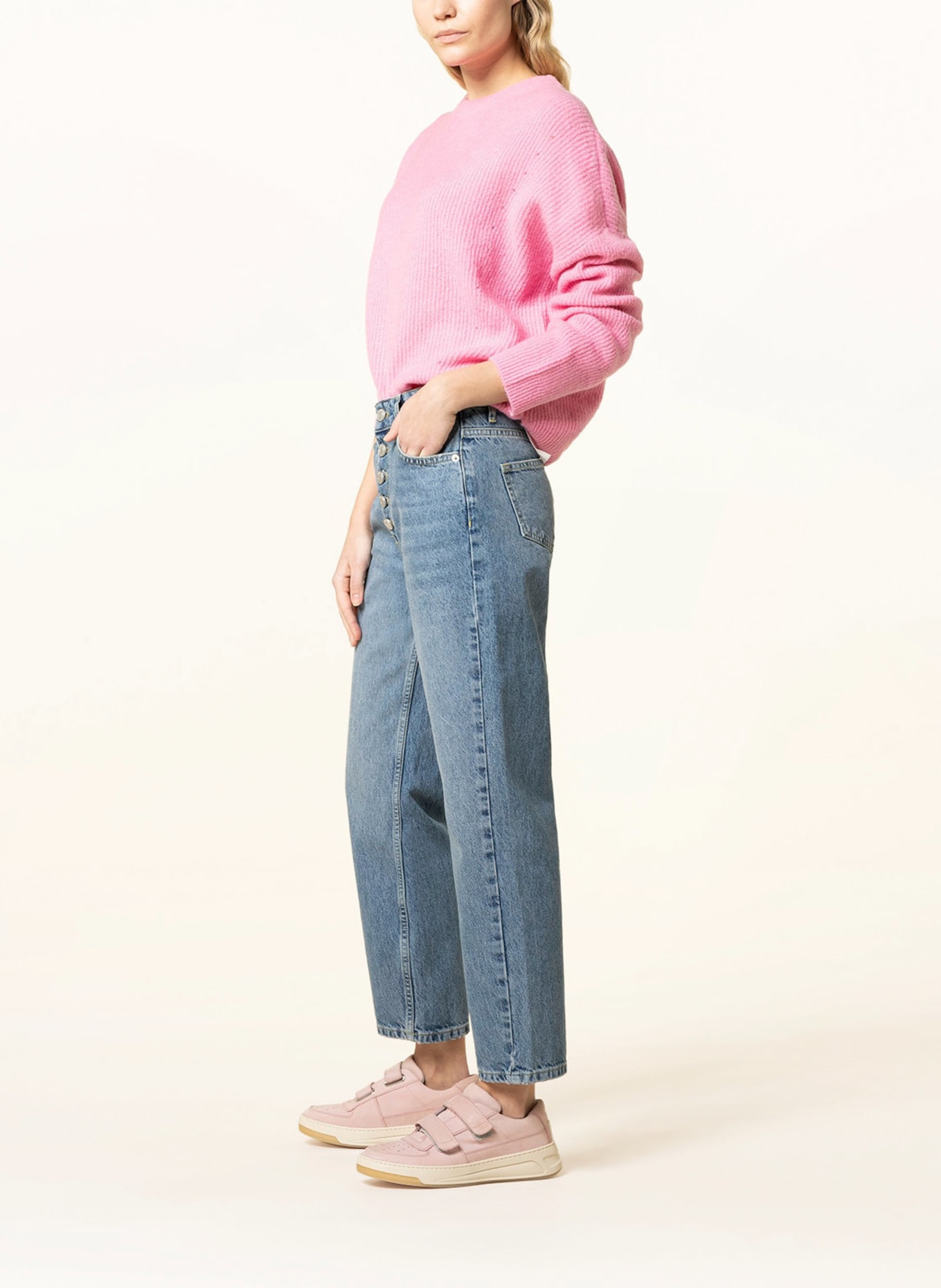 WHISTLES 7/8 jeans HOLLIE, Color: 12 Denim (Image 4)