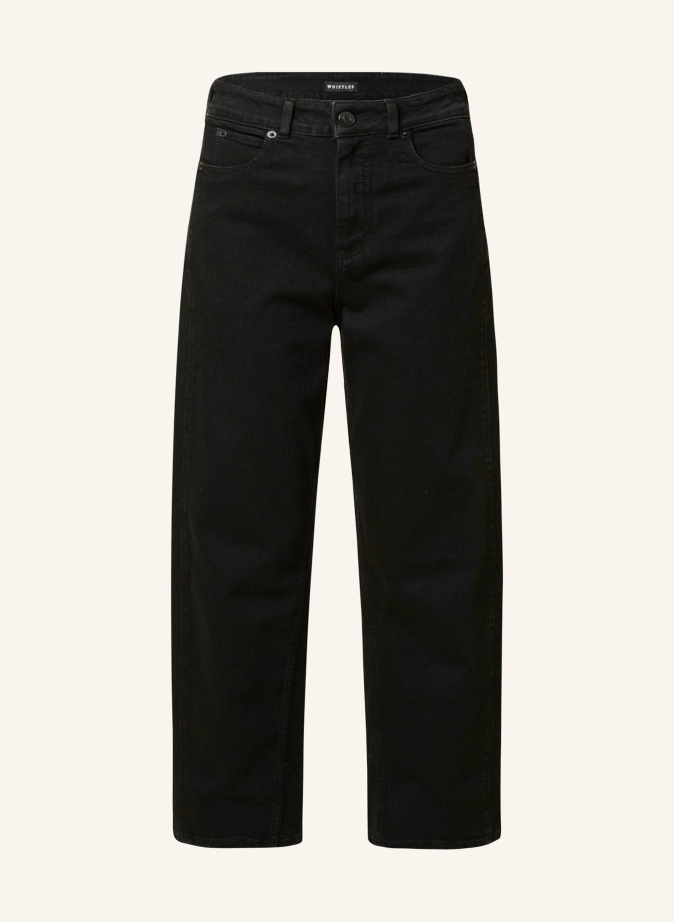 WHISTLES 7/8 jeans, Color: BLACK (Image 1)