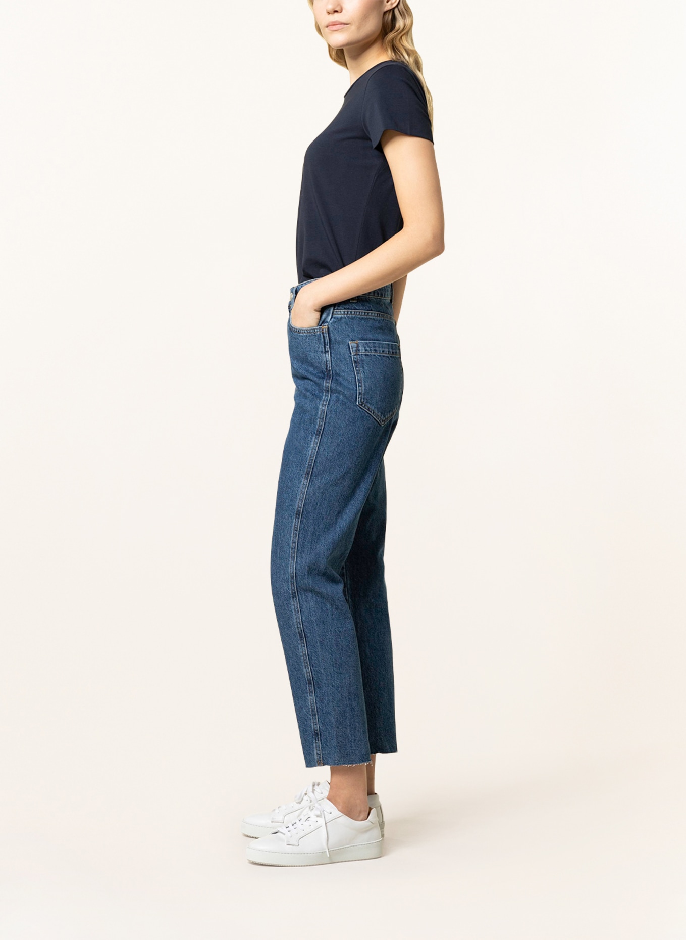 WHISTLES Skinny Jeans, Farbe: 12 Denim (Bild 4)