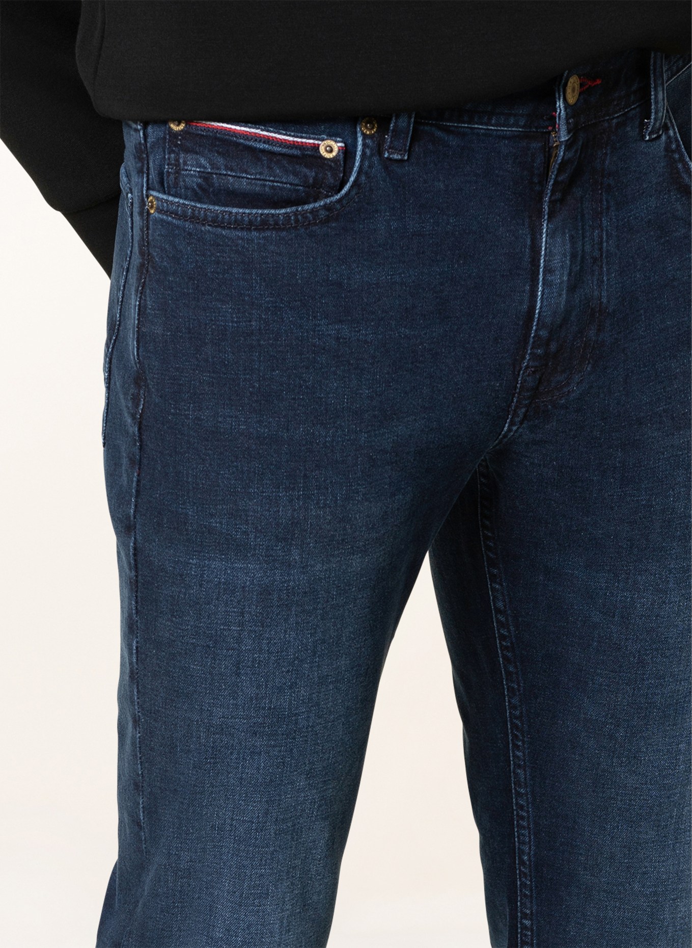 TOMMY HILFIGER Jeans DENTON BRIDGER straight fit, Color: 1BS Bridger Indigo (Image 5)