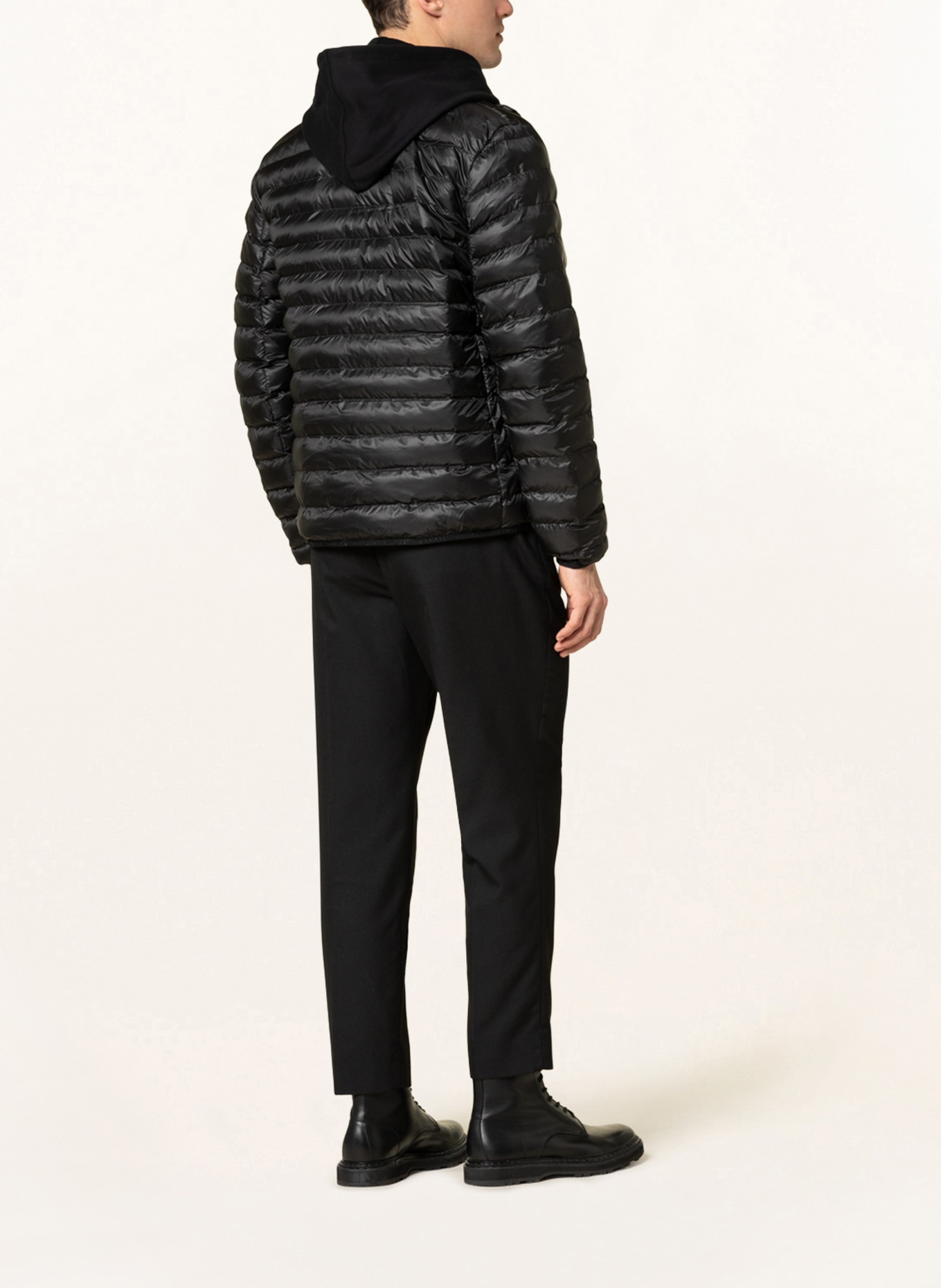 TOMMY HILFIGER Steppjacke: SCHWARZ