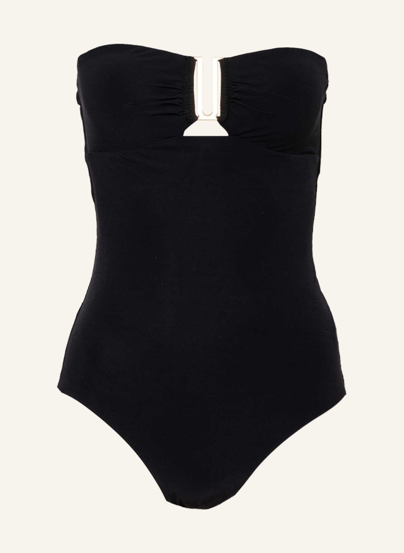 JETS Australia Bandeau swimsuit JETSET , Color: BLACK (Image 1)