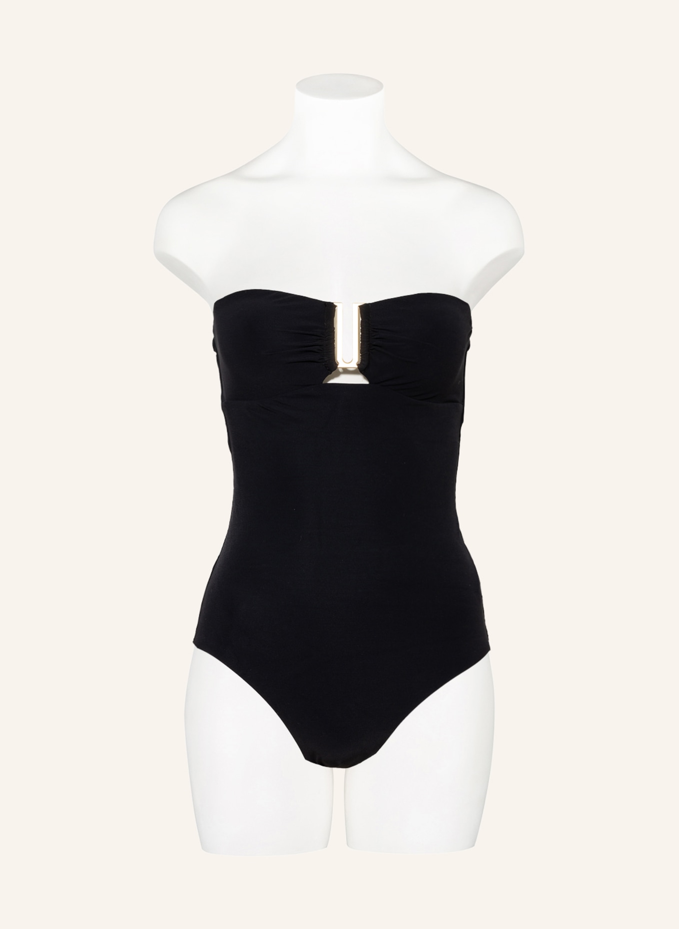 JETS Australia Bandeau swimsuit JETSET , Color: BLACK (Image 2)