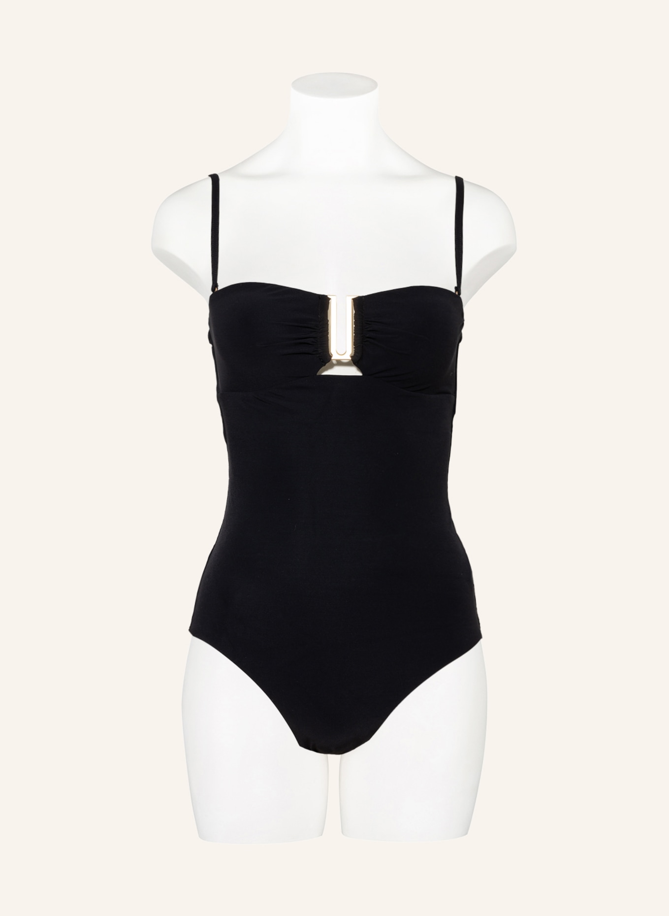 JETS Australia Bandeau swimsuit JETSET , Color: BLACK (Image 3)
