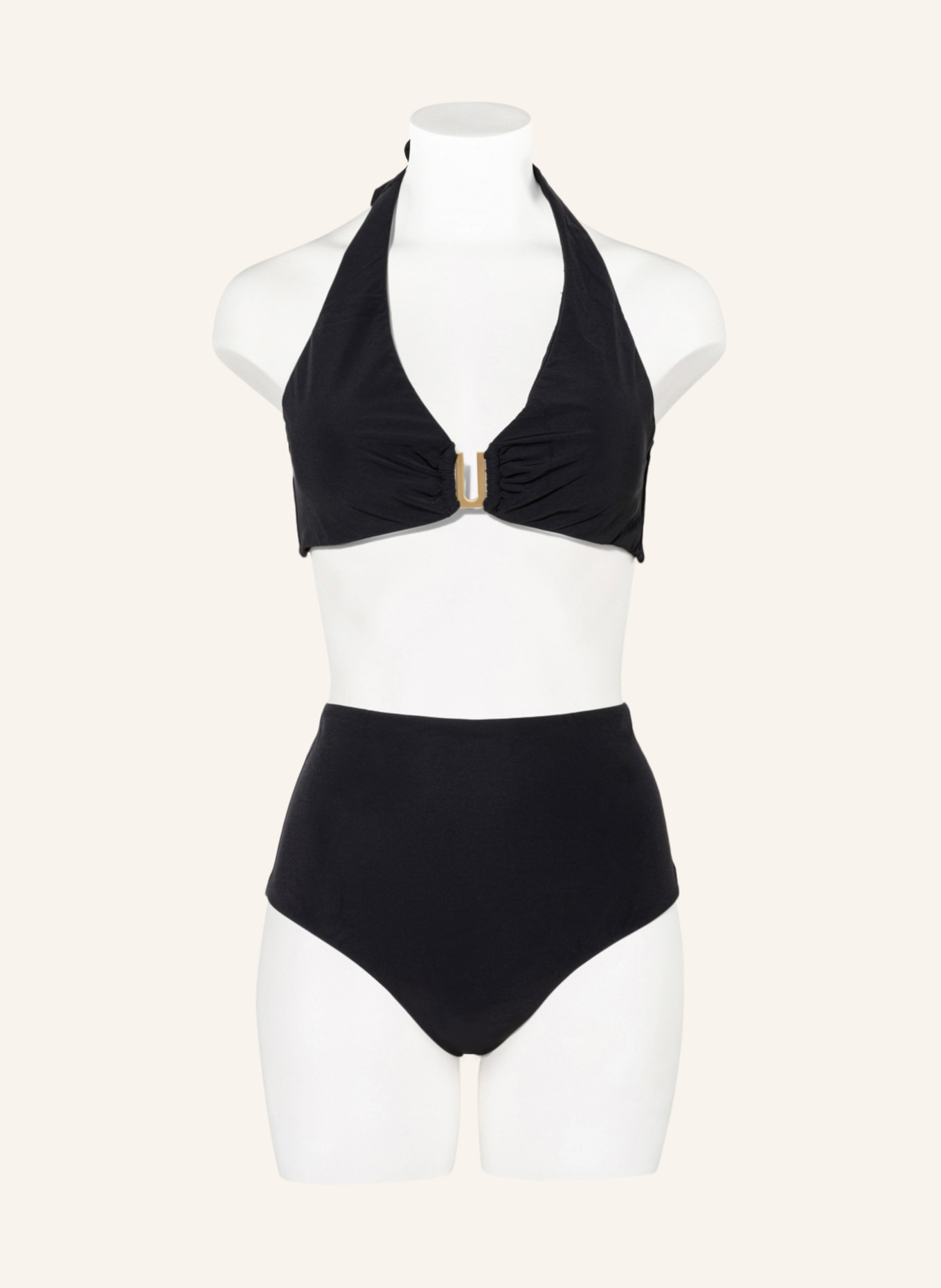 JETS Australia Halter neck bikini top JETSET , Color: BLACK (Image 2)