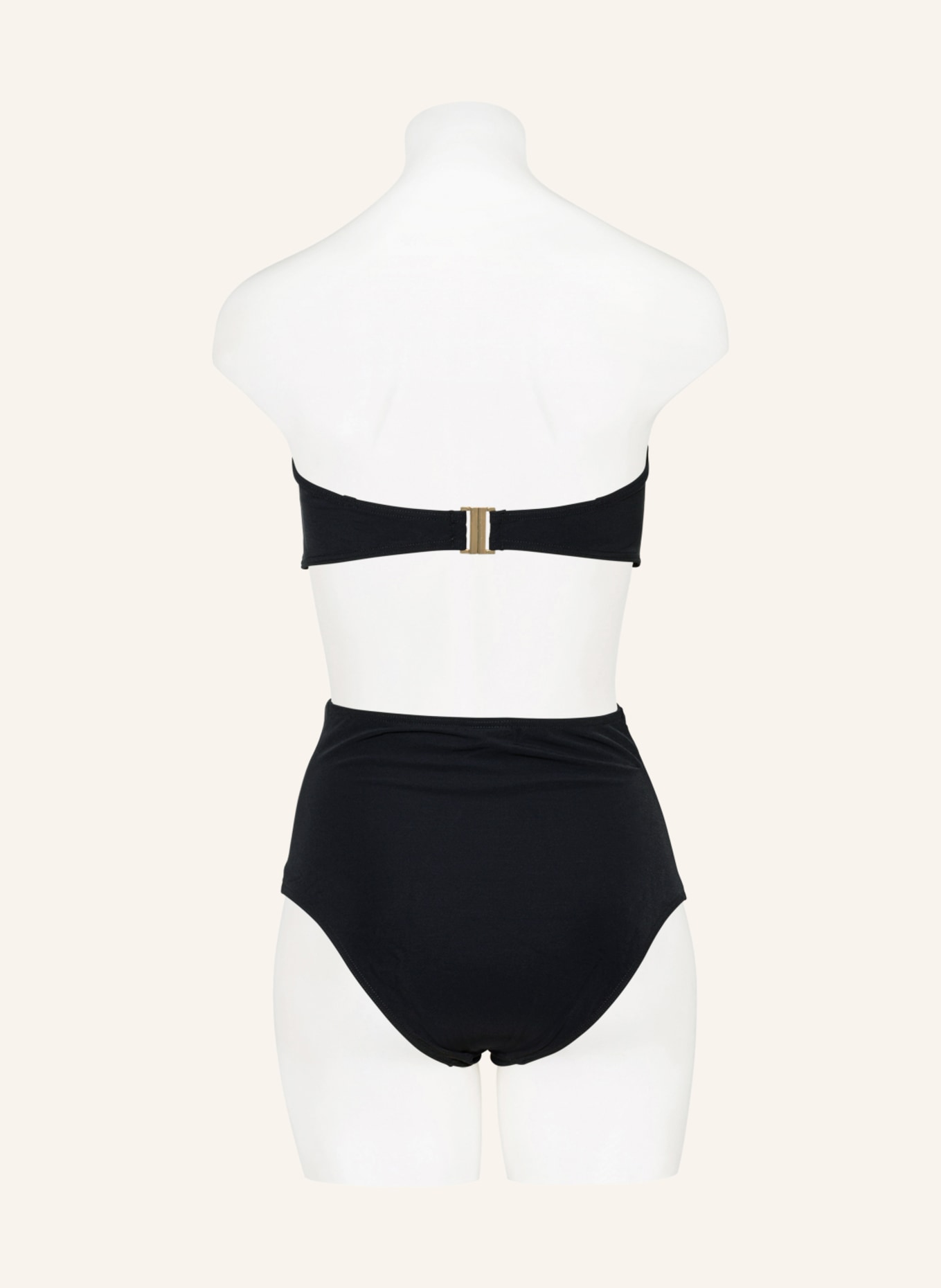 JETS Australia Bandeau bikini top JETSET , Color: BLACK (Image 3)