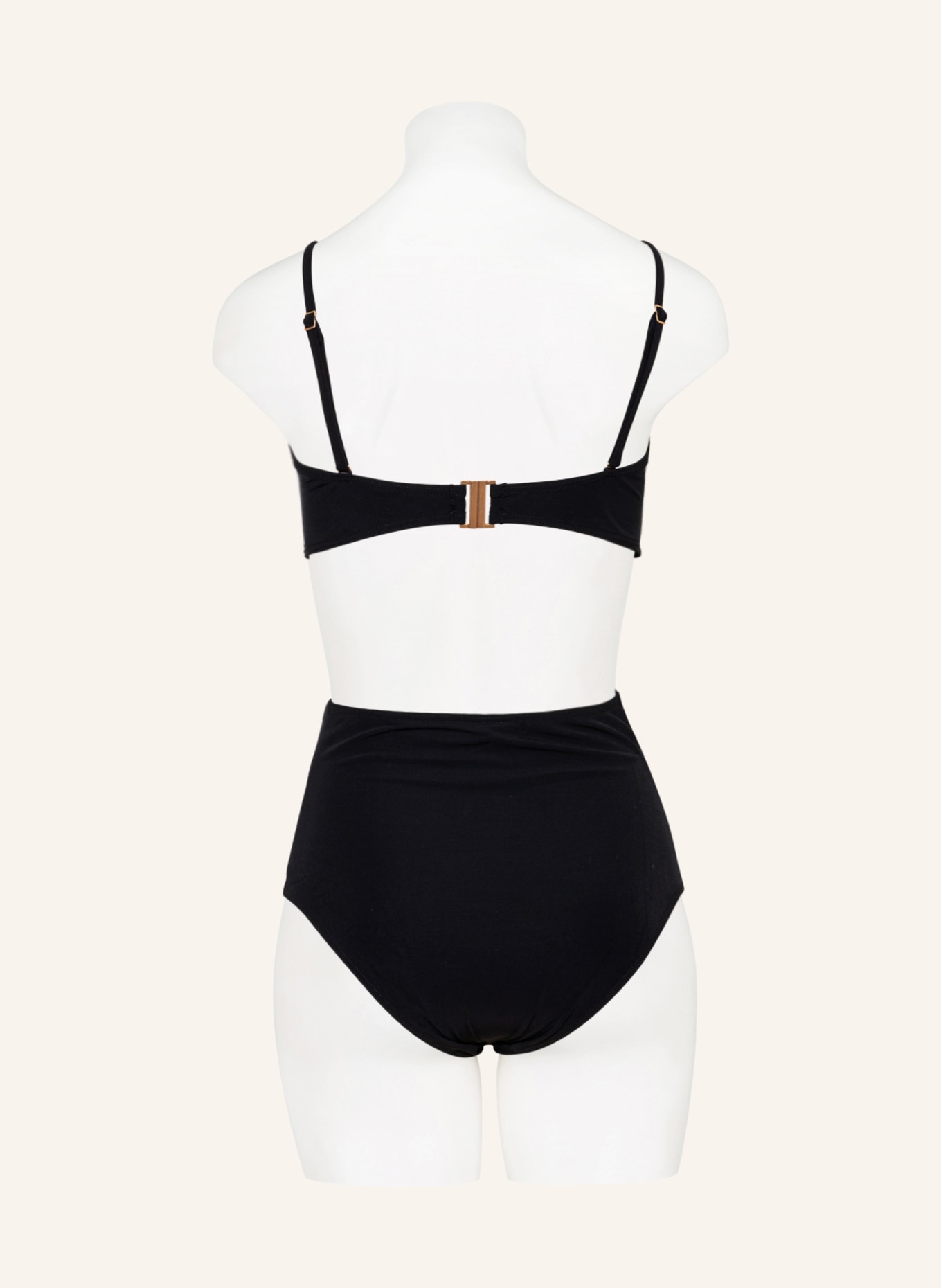 JETS Australia Bandeau bikini top JETSET , Color: BLACK (Image 5)