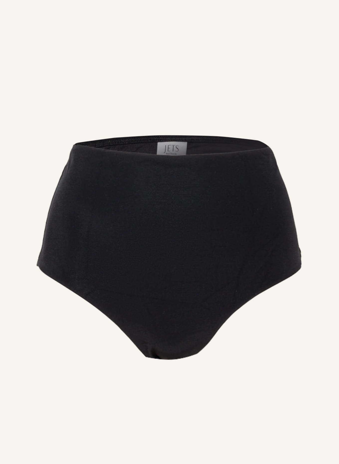 JETS Australia High waist bikini bottoms JETSET , Color: BLACK (Image 1)