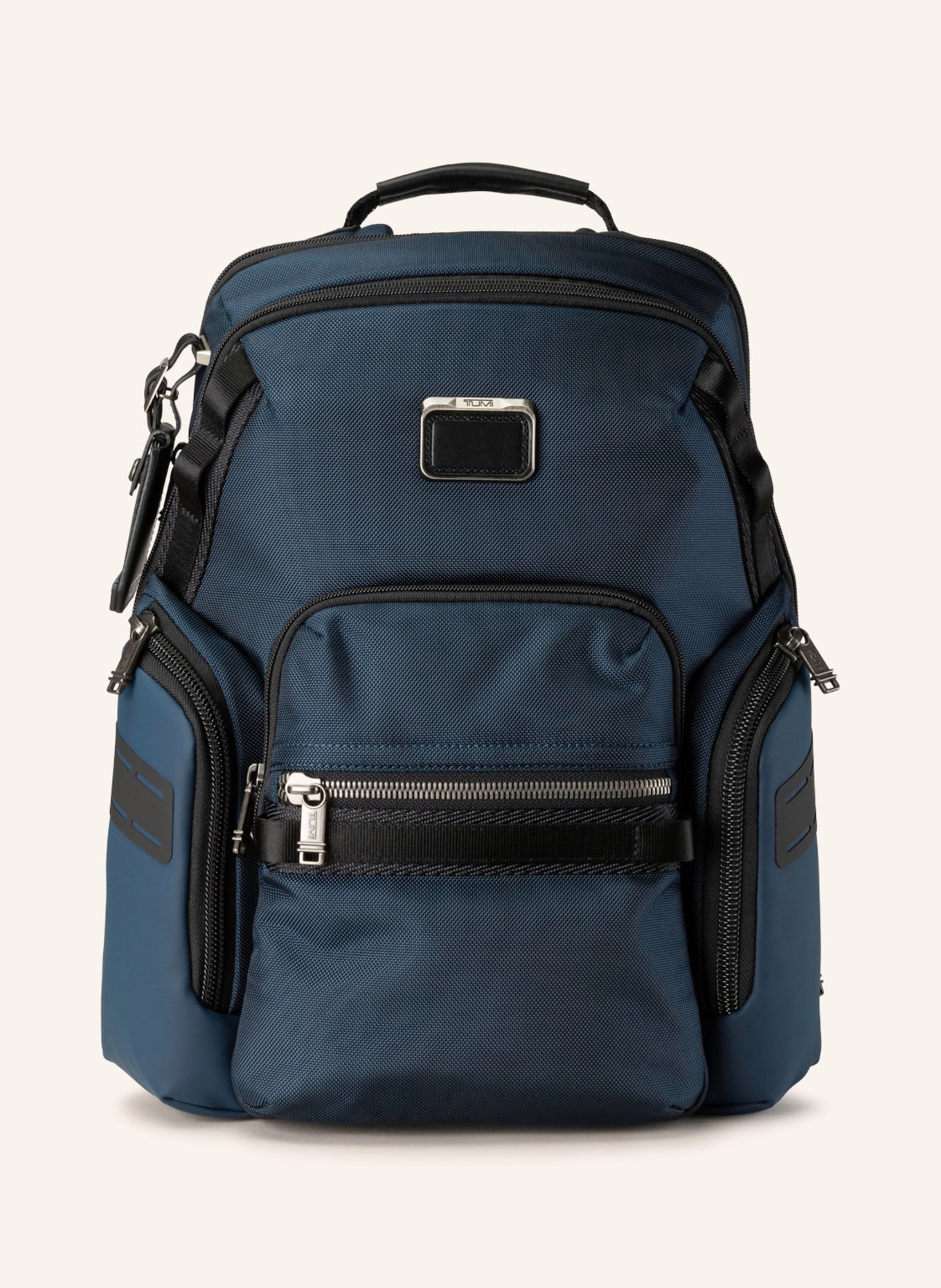 TUMI ALPHA BRAVO backpack NAVIGATION with laptop compartment, Color: DARK BLUE (Image 1)