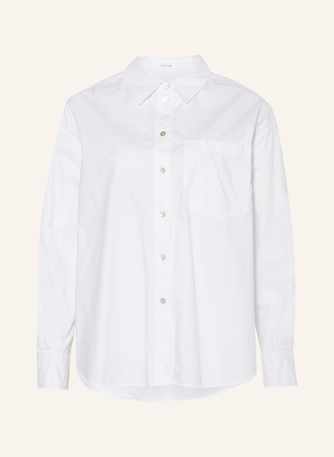 OPUS Shirt blouse FARIDO, Color: WHITE (Image 1)