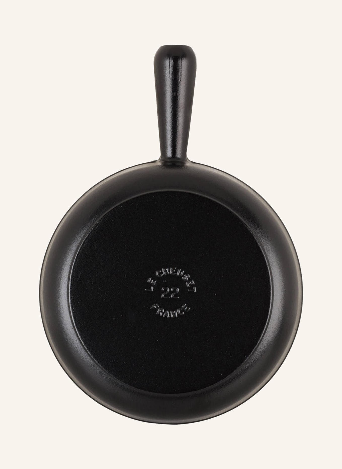 LE CREUSET Rechaud: SCHWARZ