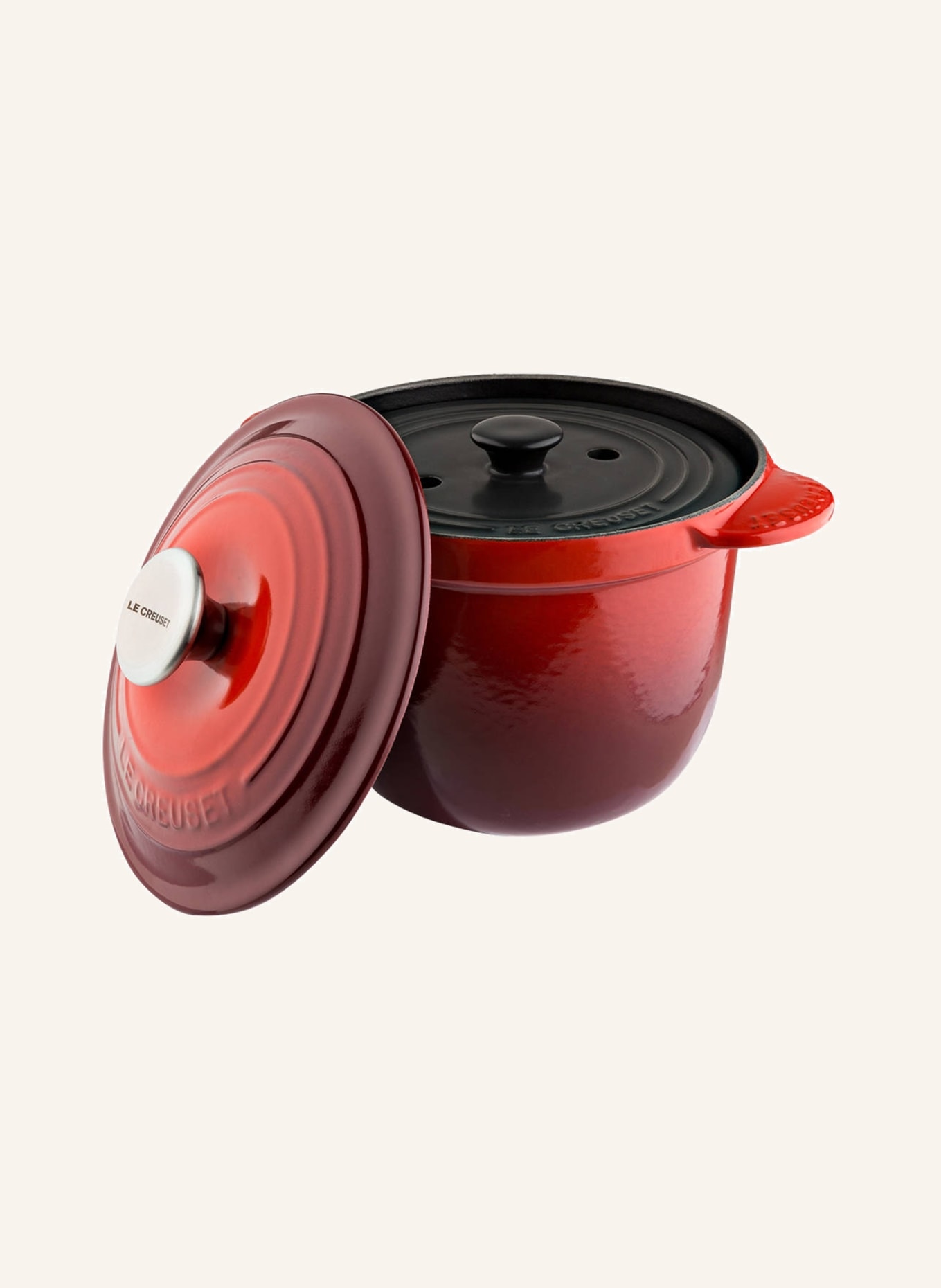 LE CREUSET Cocotte EVERY, Farbe: ROT (Bild 2)