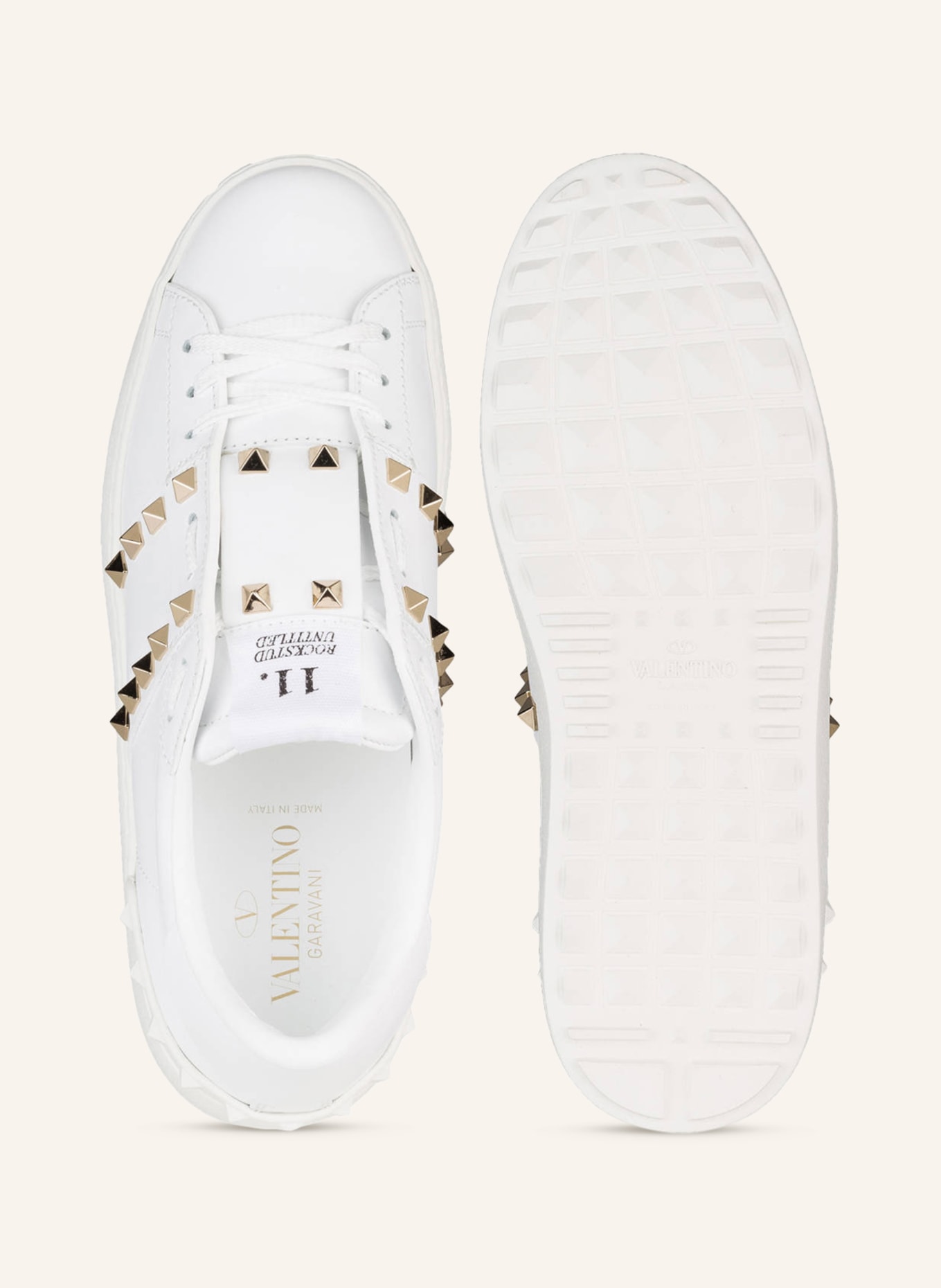 VALENTINO GARAVANI Sneakers ROCKSTUD UNTITLED, Color: WHITE (Image 5)