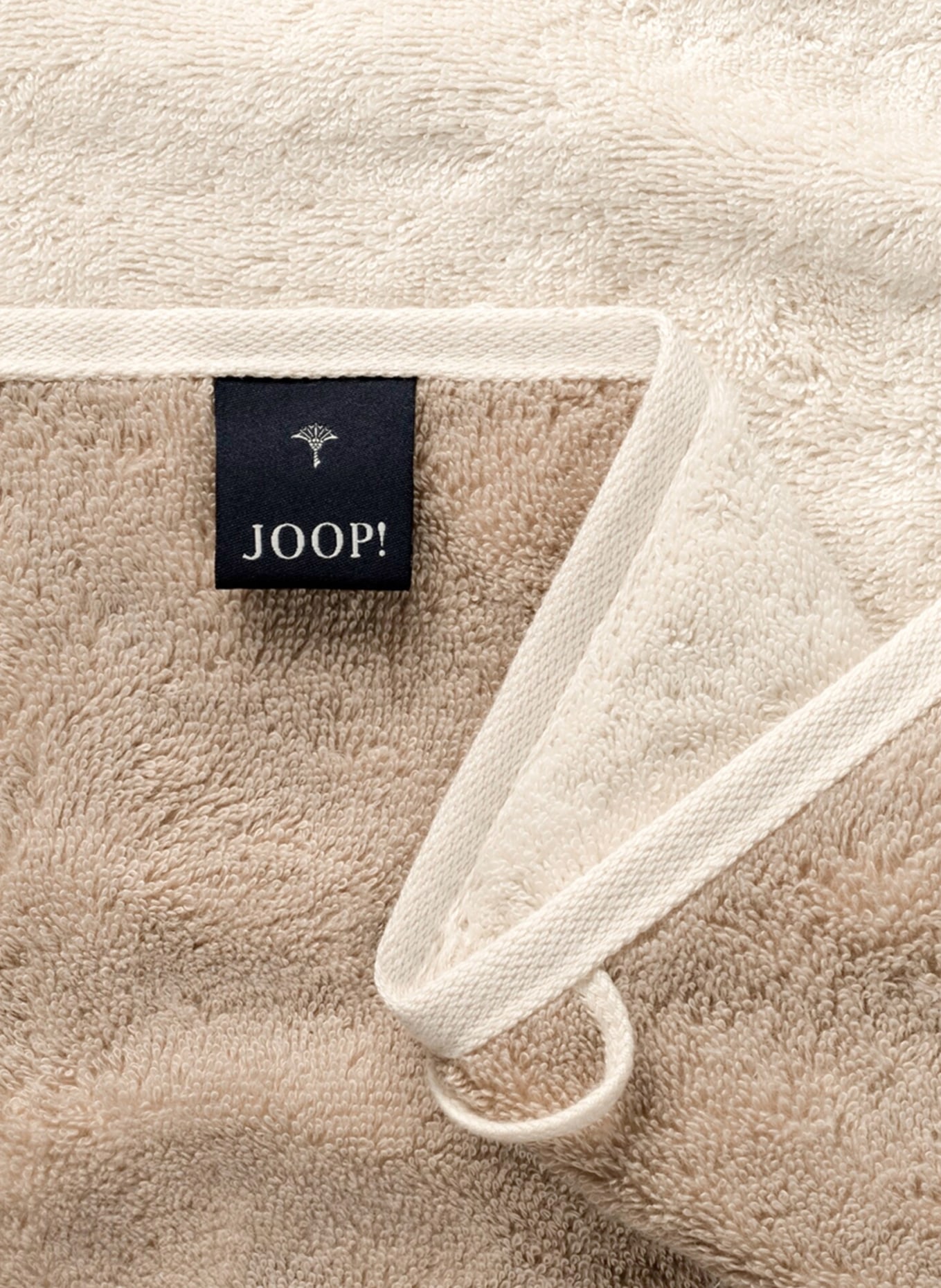 JOOP! Duschtuch CLASSIC DOUBLEFACE, Farbe: CREME/ BEIGE (Bild 2)