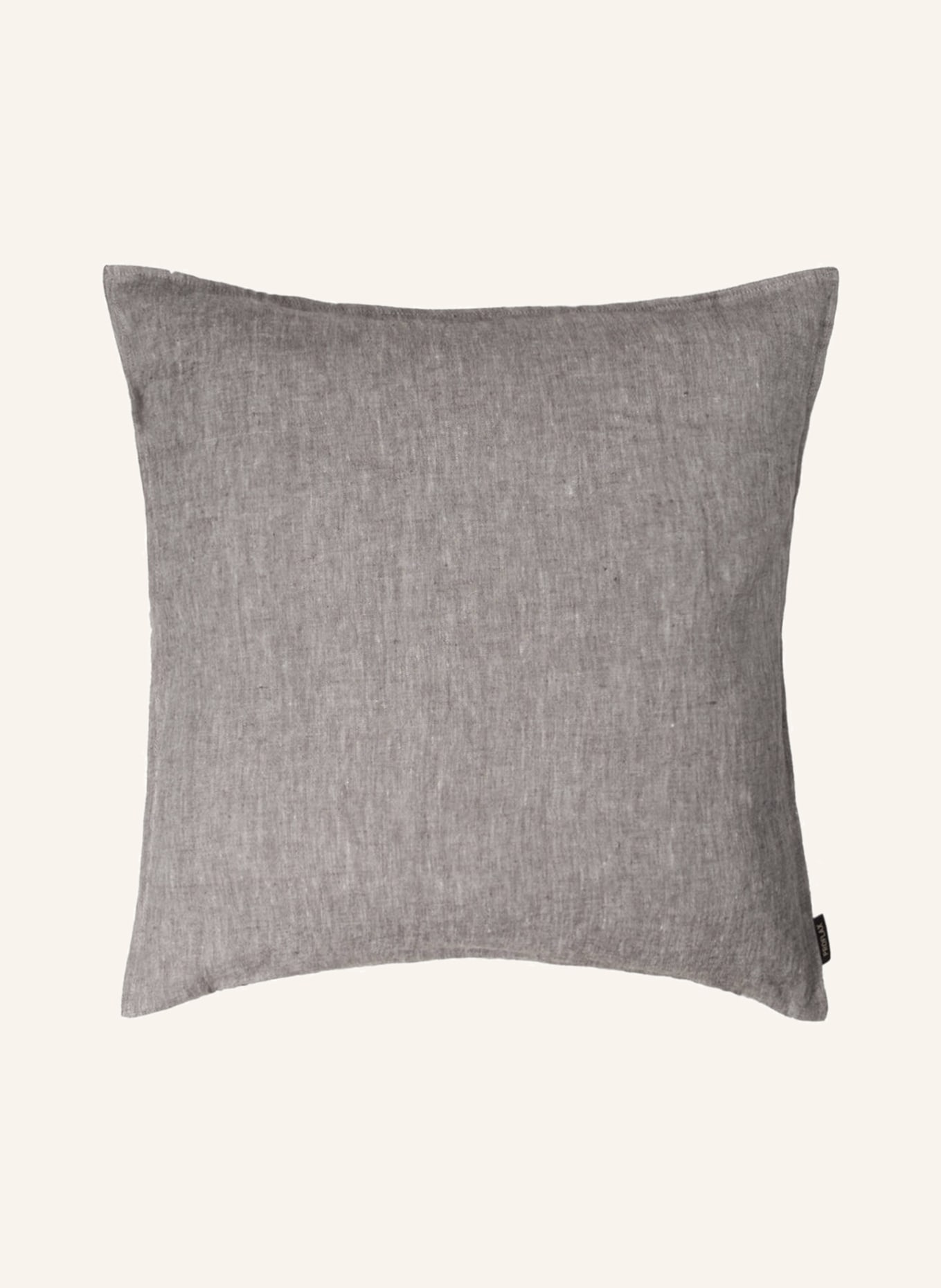 PROFLAX Decorative cushion cover SVEN made of linen, Color: GRAY (Image 1)