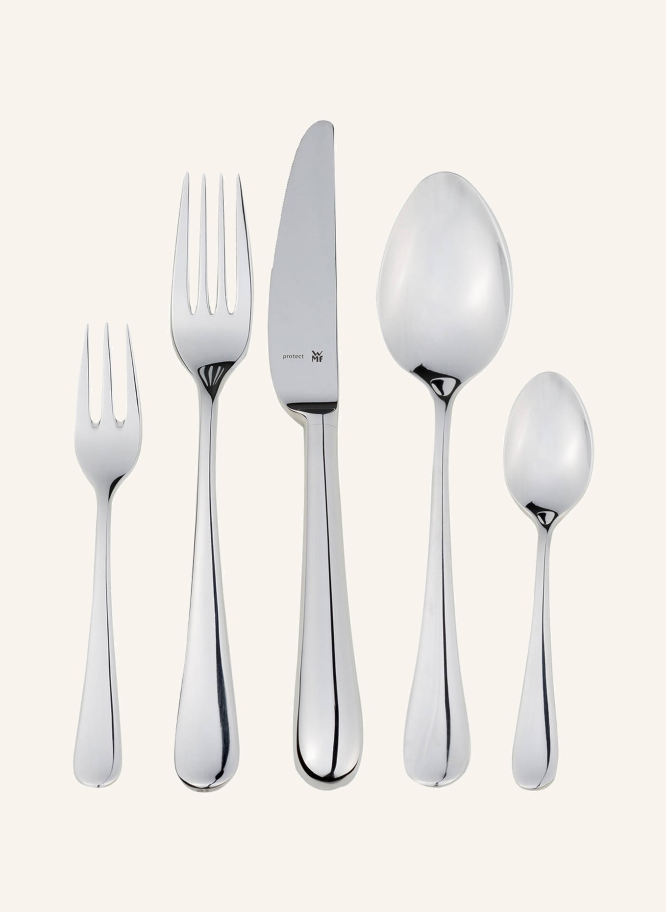WMF 66-piece Cutlery set MERIT, Color: SILVER (Image 1)