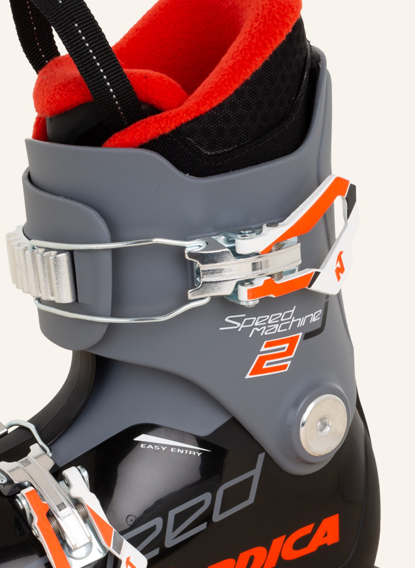 NORDICA Ski Boots SPEEDMACHINE J2, Color: BLACK/ GRAY/ RED (Image 5)