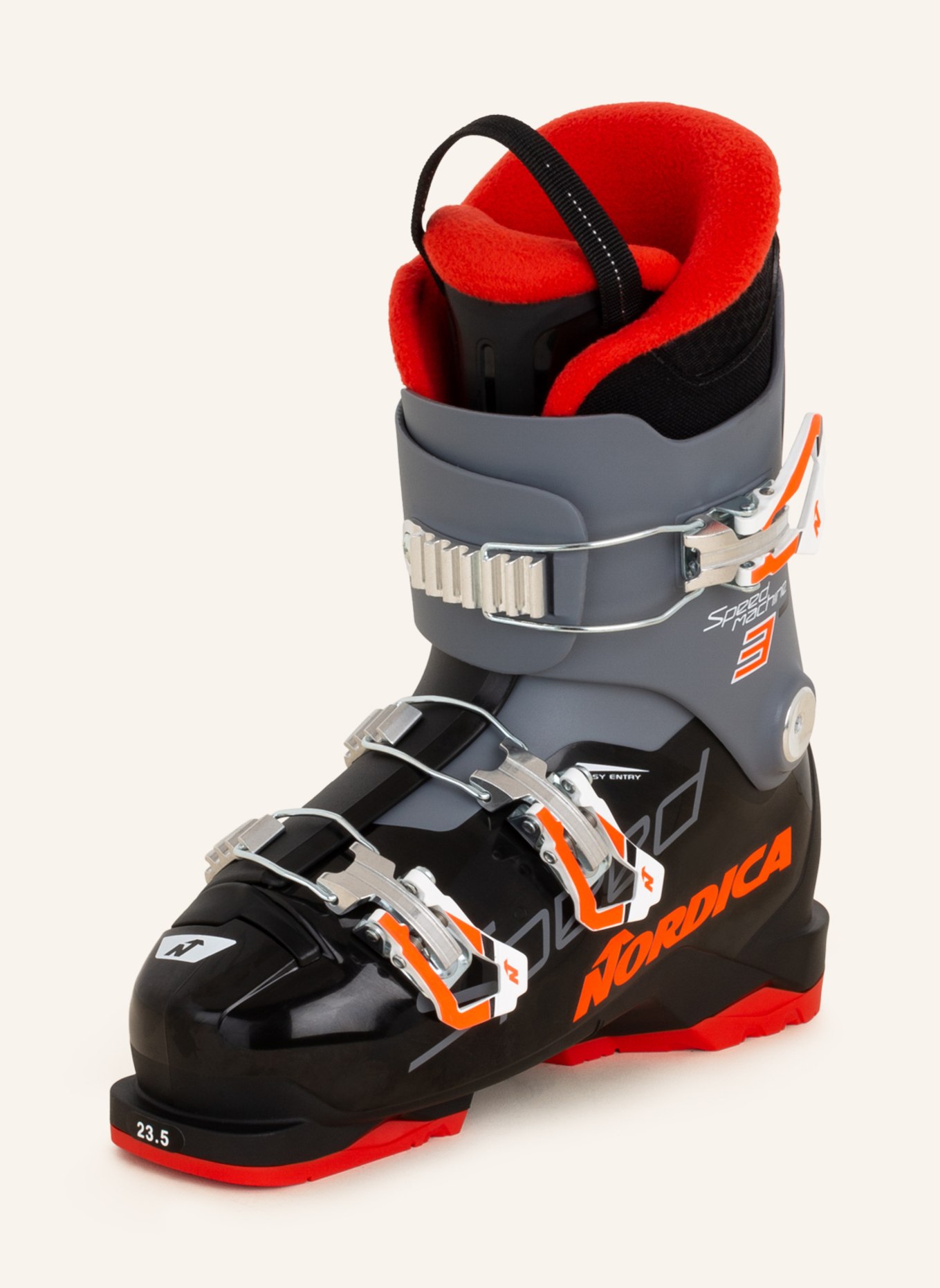 NORDICA Ski boots SPEEDMACHINE J3, Color: BLACK/ RED (Image 1)