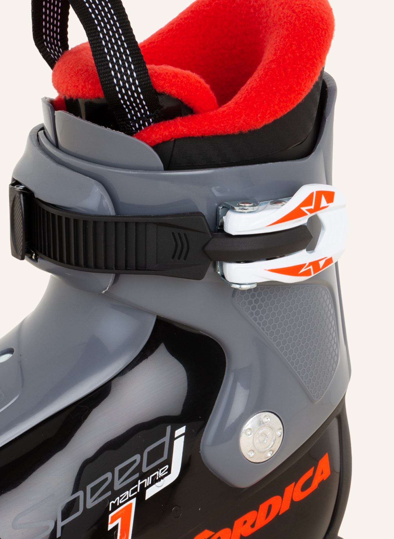 NORDICA Ski boots SPEEDMACHINE J1, Color: BLACK/ GRAY/ RED (Image 5)