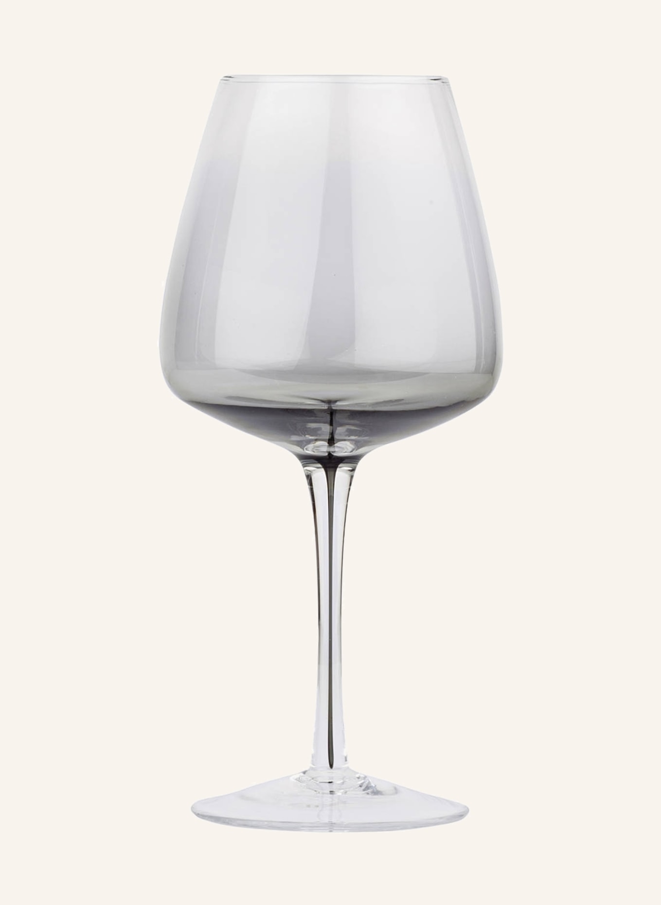 BROSTE COPENHAGEN Set of 4 wine glasses SMOKE, Color: GRAY TRANSPARENT (Image 2)