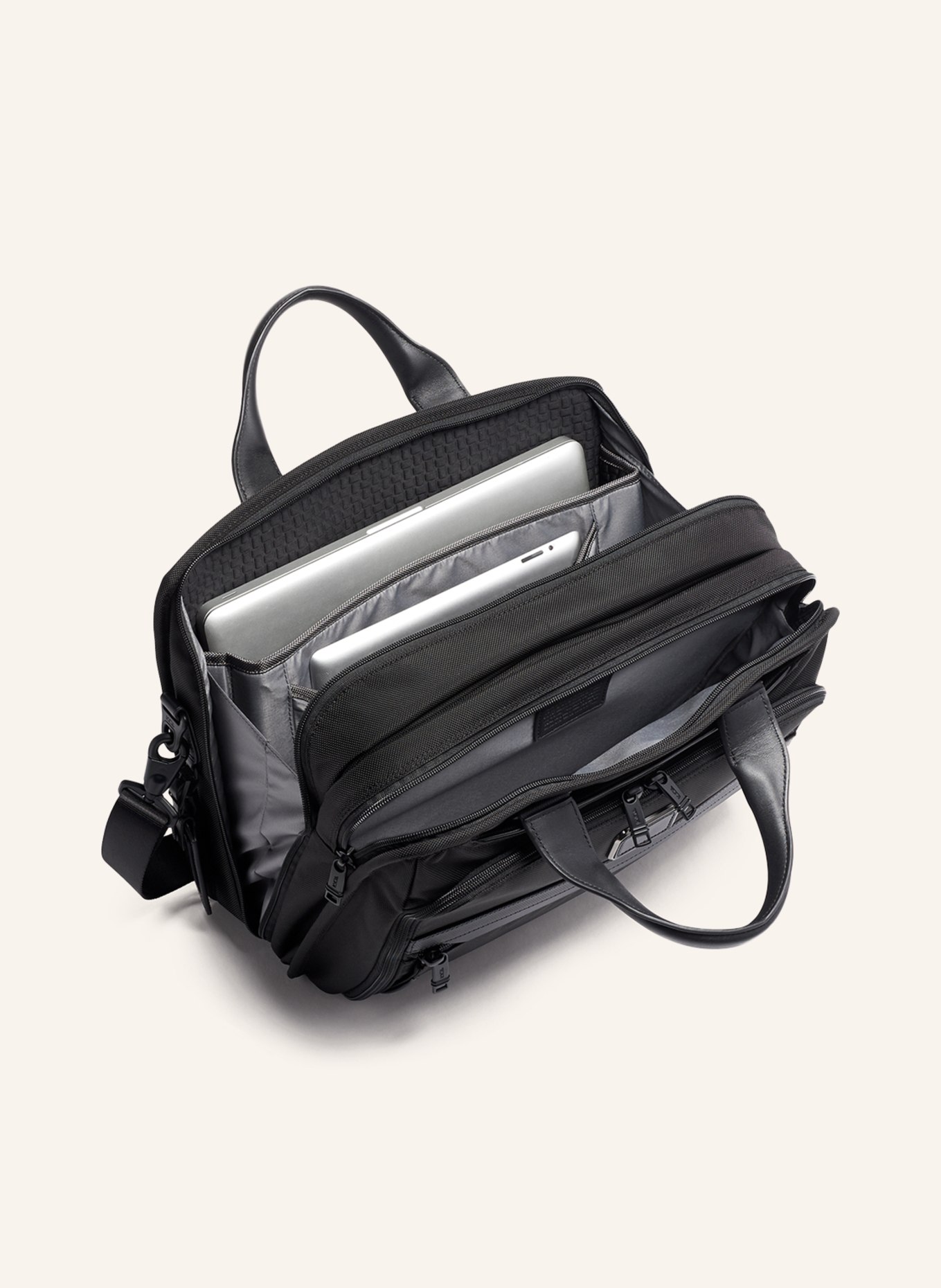TUMI Laptop bag ALPHA 3, Color: BLACK (Image 3)