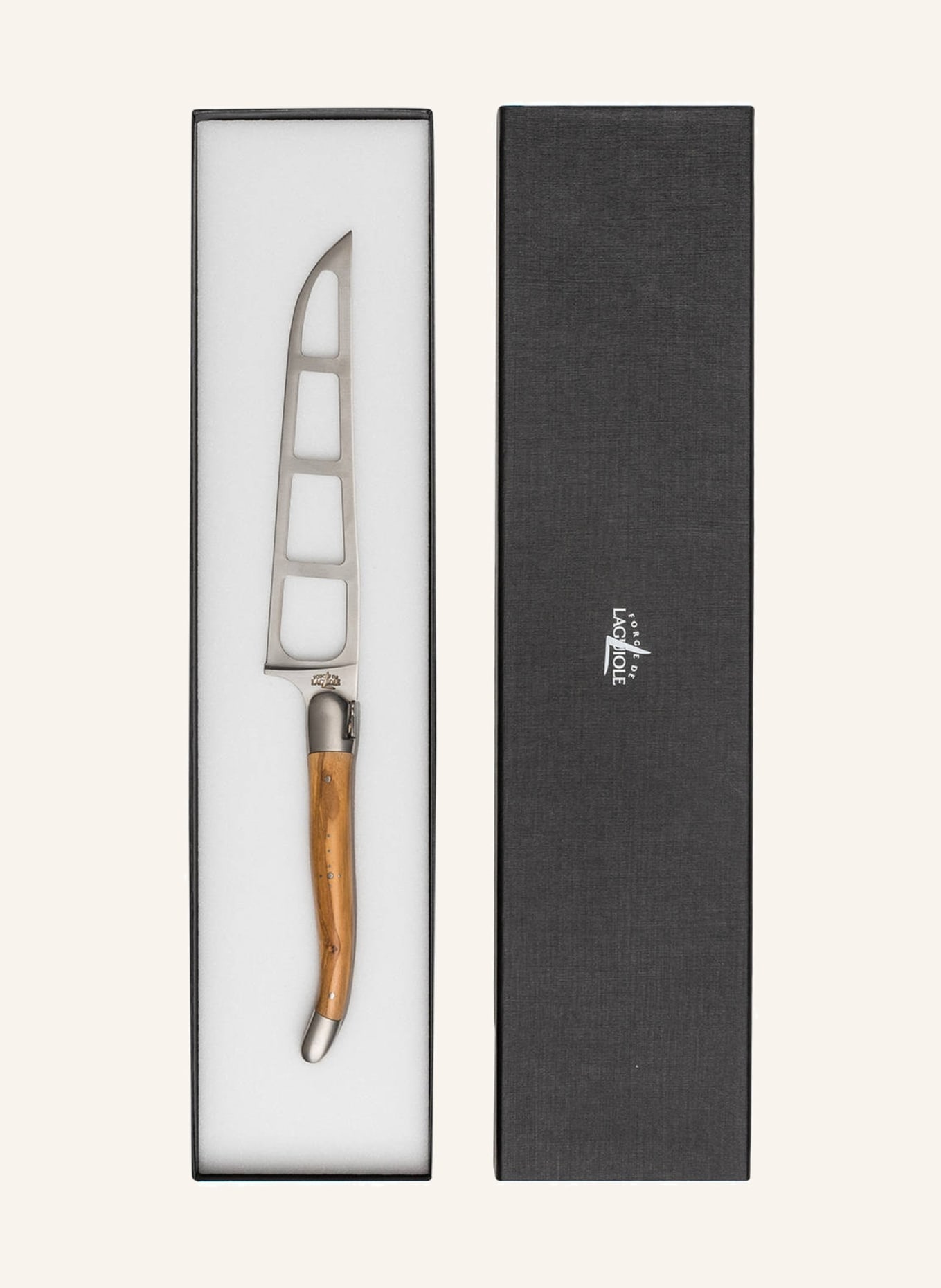 FORGE DE LAGUIOLE Nůž na sýr, Barva: OLIVOVĚ ZELENÁ (Obrázek 3)