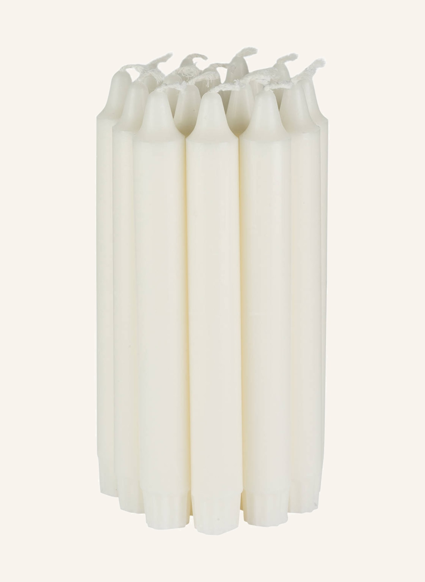 by Lassen 16-piece candle set, Color: WHITE (Image 1)