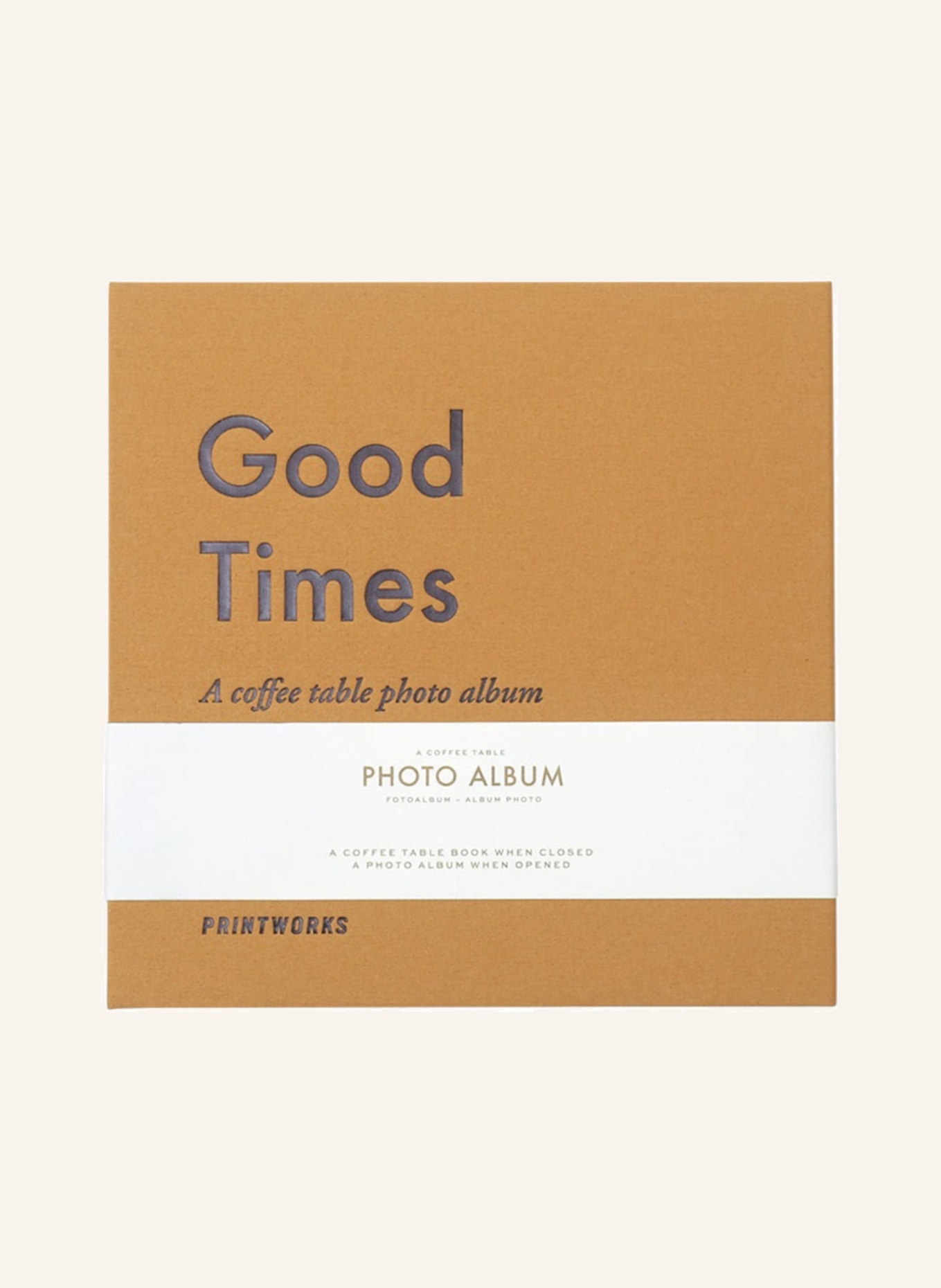 PRINTWORKS Photo album GOOD TIMES, Color: DARK YELLOW (Image 1)
