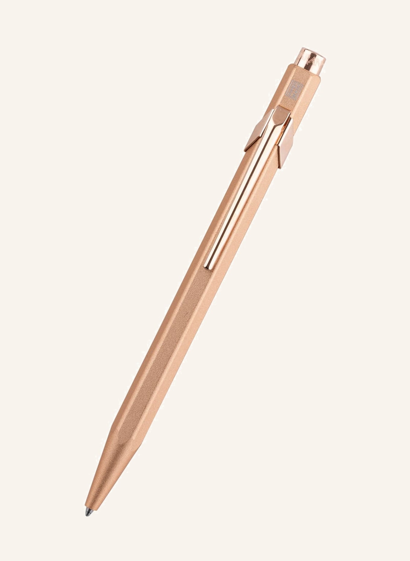 CARAN d'ACHE Retractable ballpoint pen 849 GOLDBAR, Color: ROSE GOLD (Image 1)