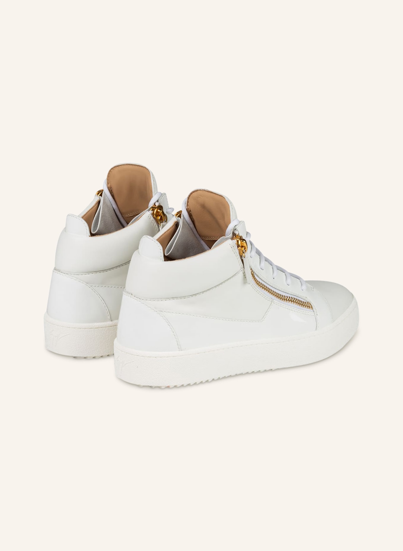 GIUSEPPE ZANOTTI DESIGN High-top sneakers KRISS, Color: WHITE (Image 2)