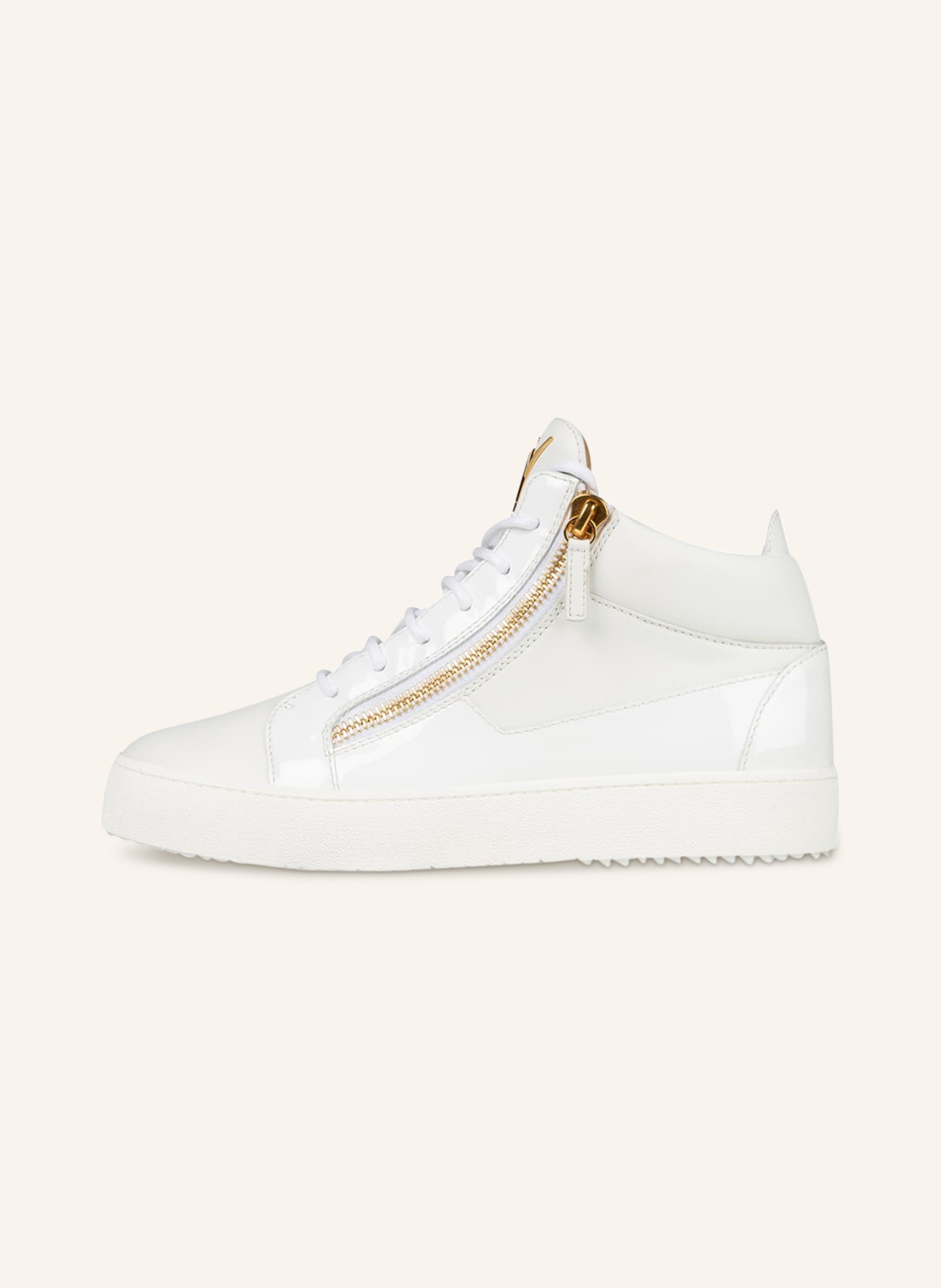 GIUSEPPE ZANOTTI DESIGN High-top sneakers KRISS, Color: WHITE (Image 4)