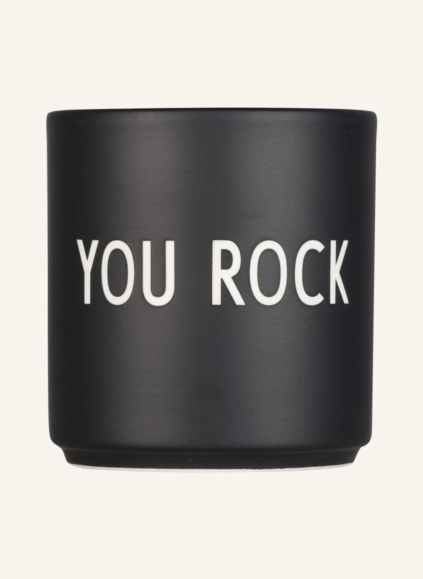 DESIGN LETTERS Cup YOU ROCK, Color: BLACK (Image 1)