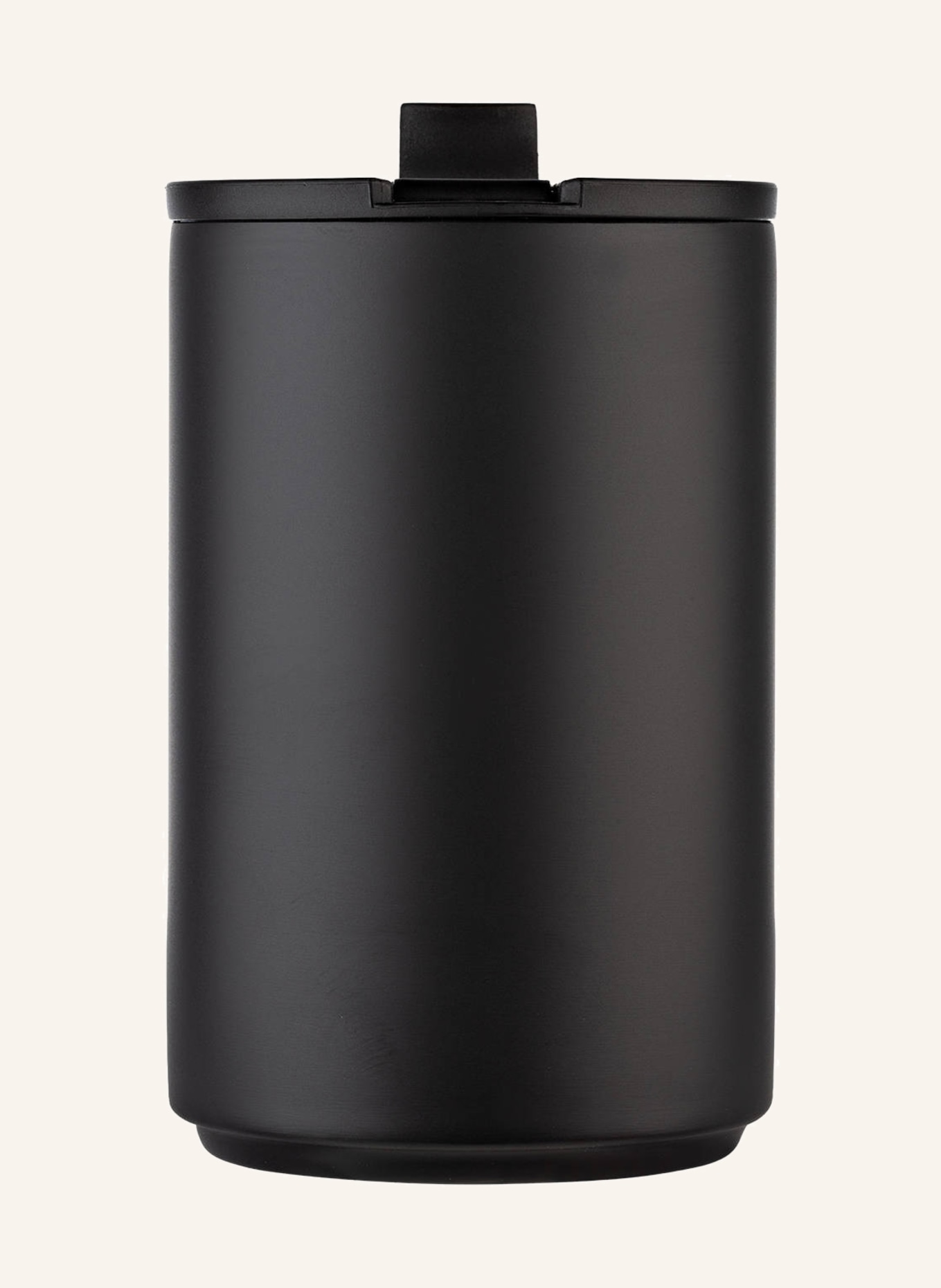 DESIGN LETTERS Thermos mug HOT, Color: BLACK (Image 2)