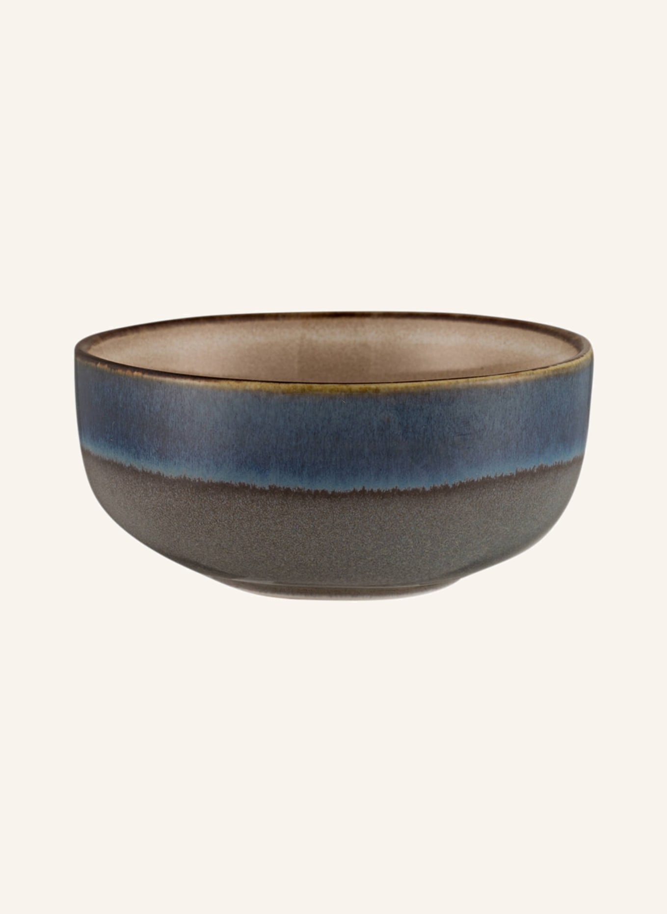 HK living Set of 4 bowls, Color: BROWN/ BLUE/ LIGHT ORANGE (Image 4)