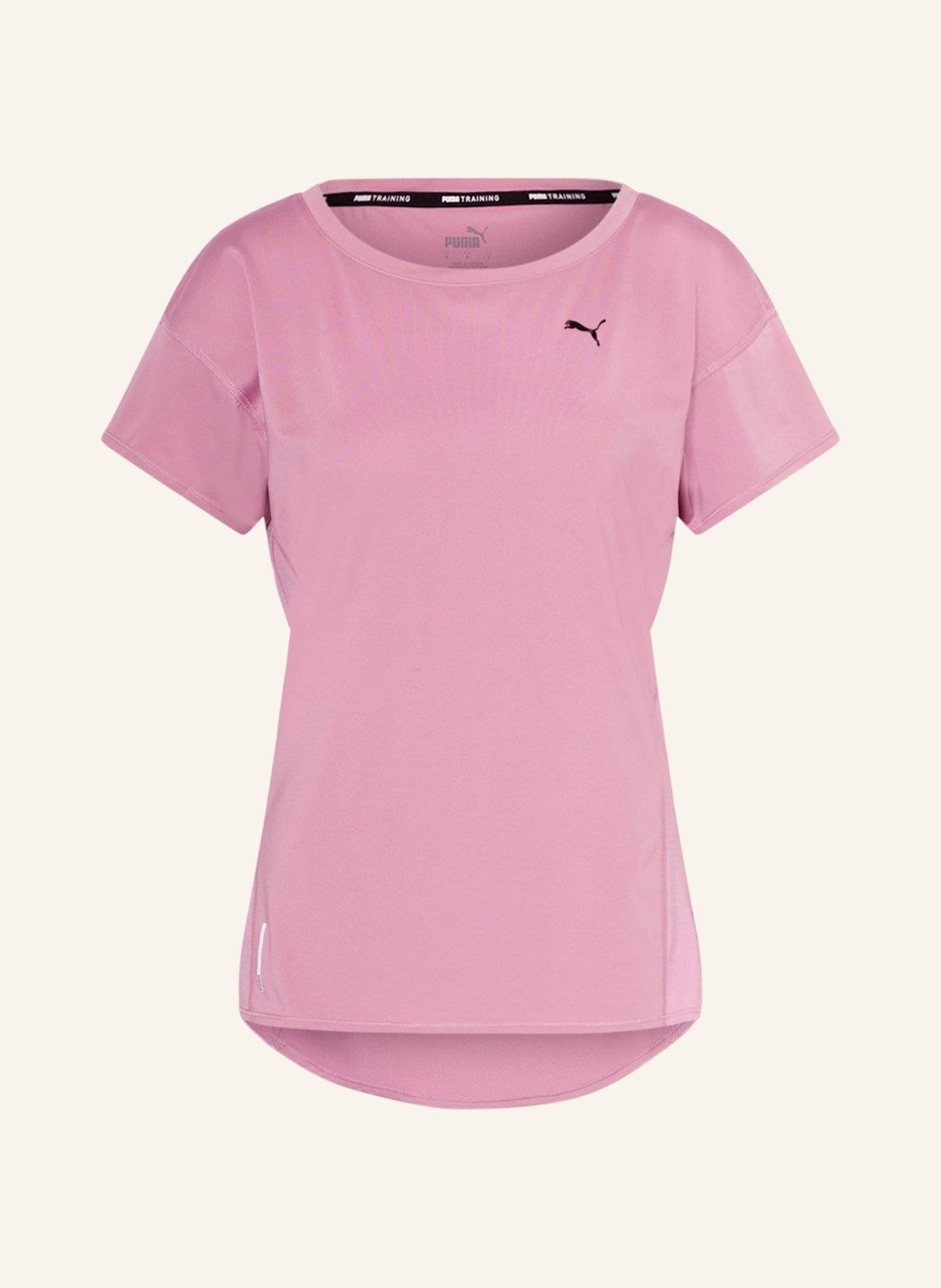 PUMA T-shirt TRAIN FAVORITE with mesh insert, Color: PINK (Image 1)