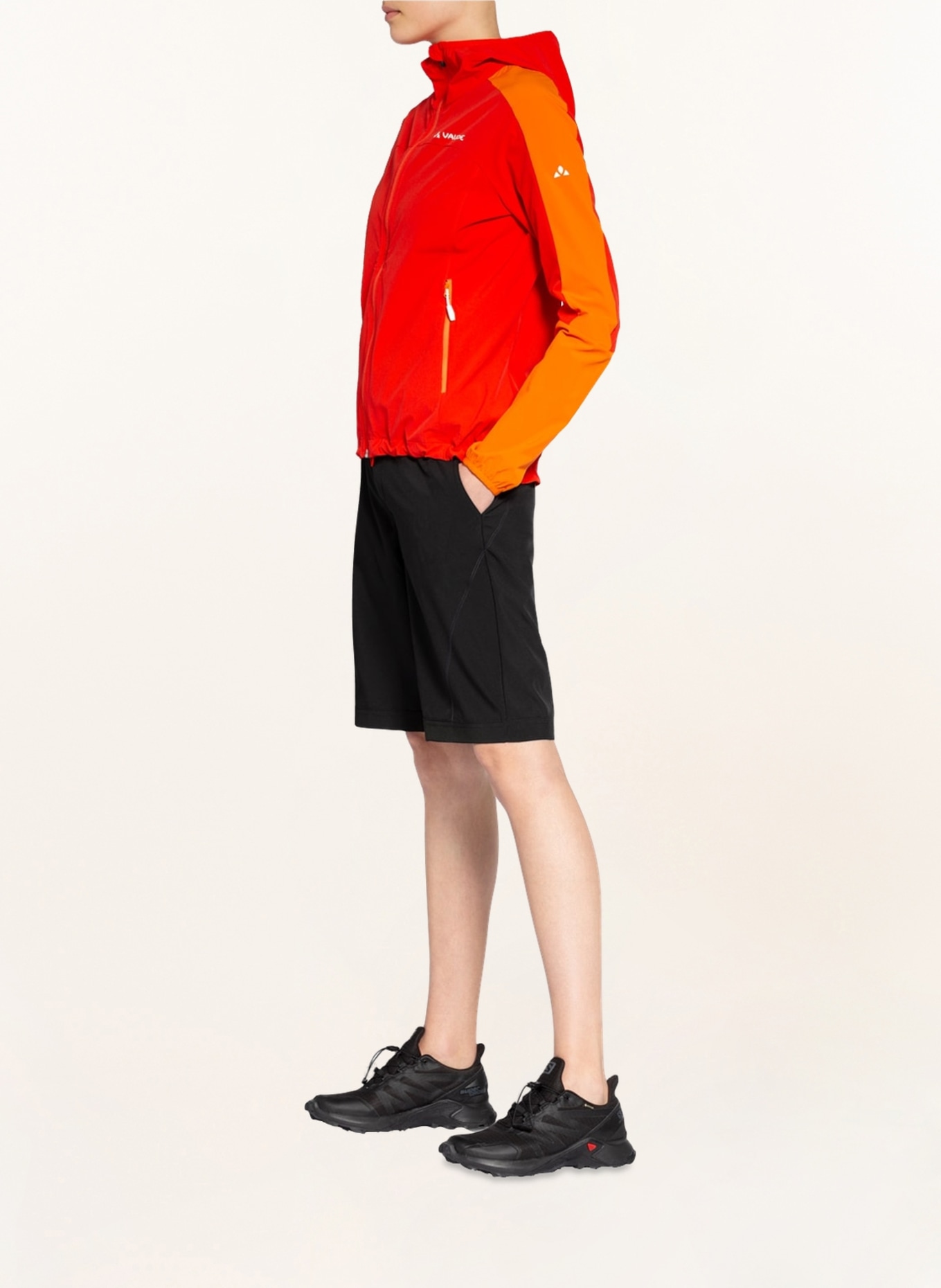 VAUDE Cyklistické kalhoty LEDRO s polstrovanými vnitřními kalhotami, Barva: ČERNÁ (Obrázek 4)