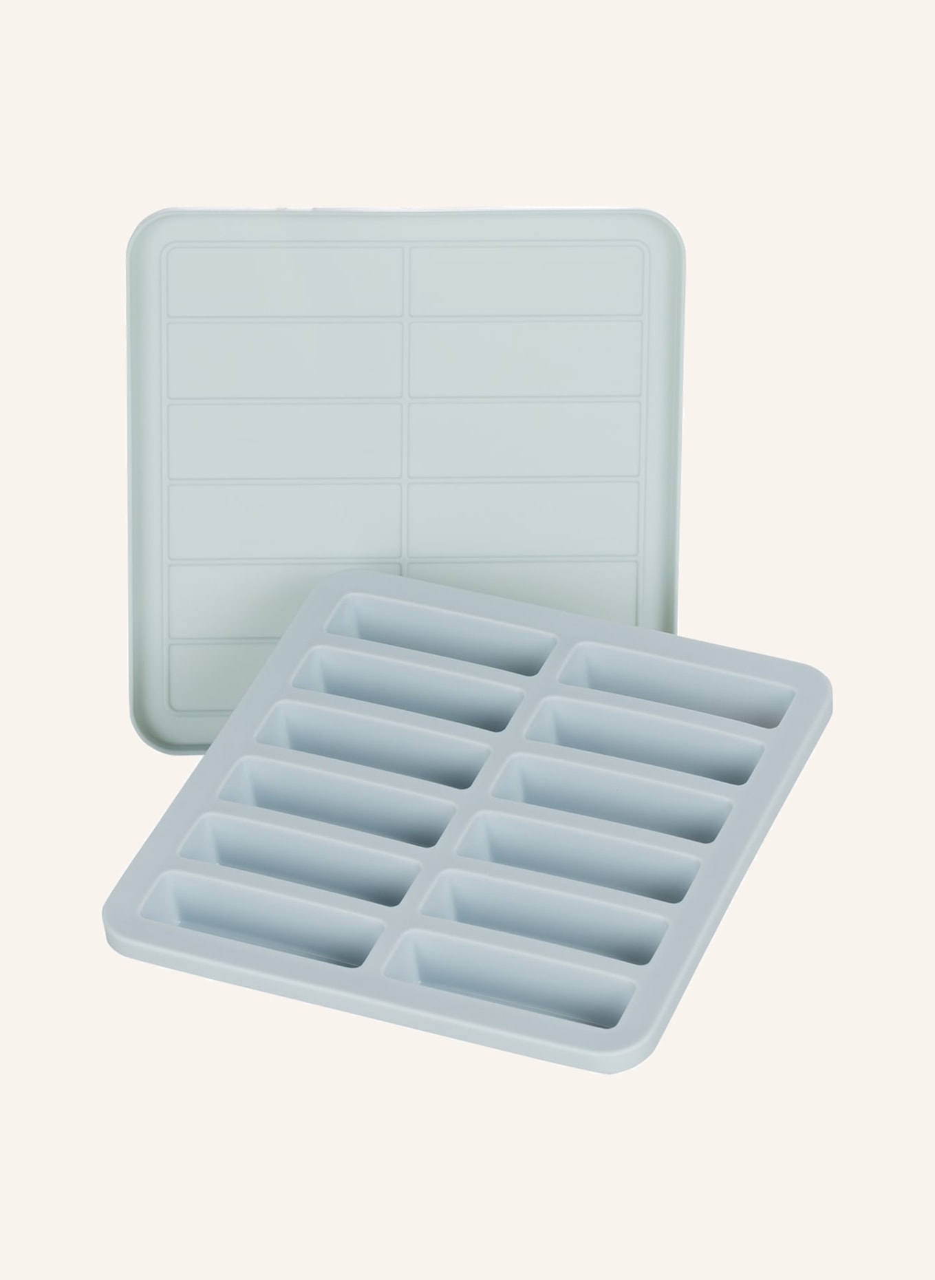 RIG TIG Ice cube mold FREEZE-IT SMALL with lid, Color: LIGHT BLUE (Image 1)