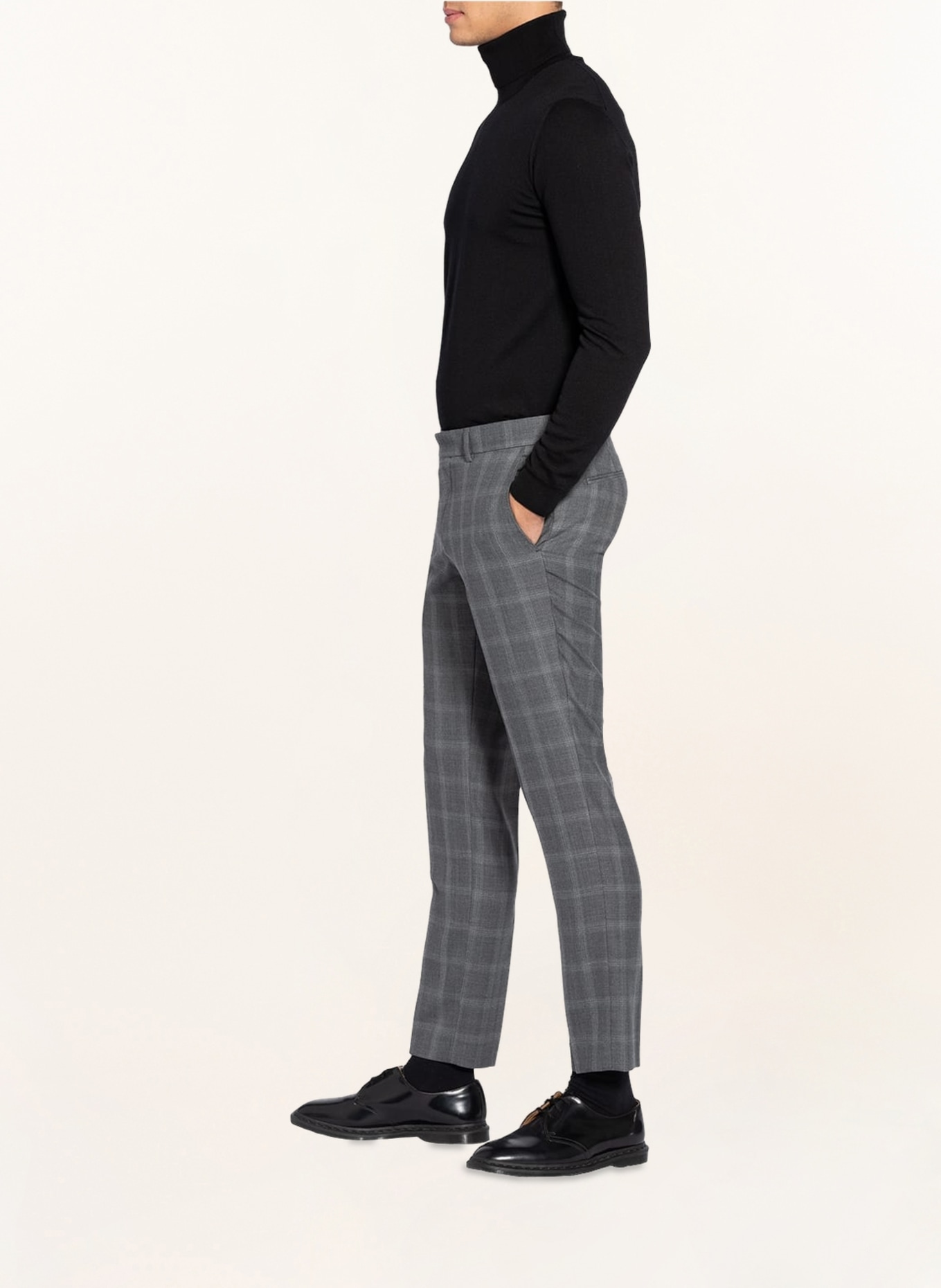 TIGER OF SWEDEN Co-ord trousers TORDON extra slim fit, Color: GRAY (Image 5)